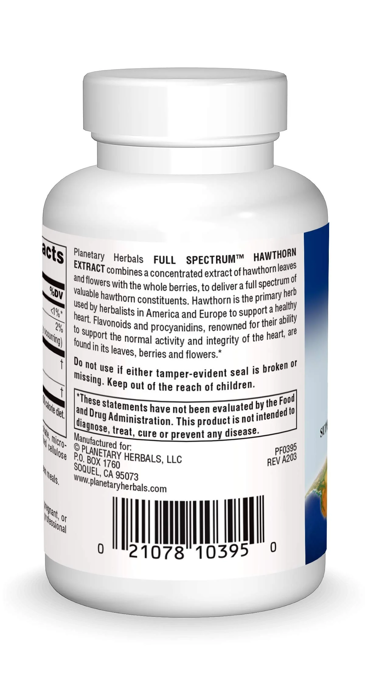 Planetary Herbals Full Spectrum Hawthorn Extract Tablets, 30 Count - Image 4