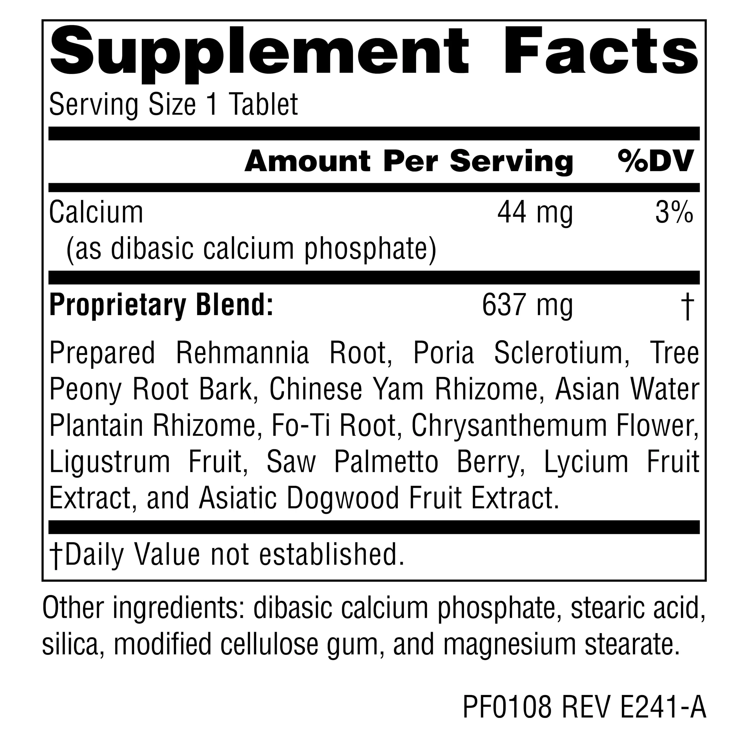 Planetary Herbals Rehmannia Endurance, Botanical Support for The Overworked*, 637mg - 150 Tablets - Image 6