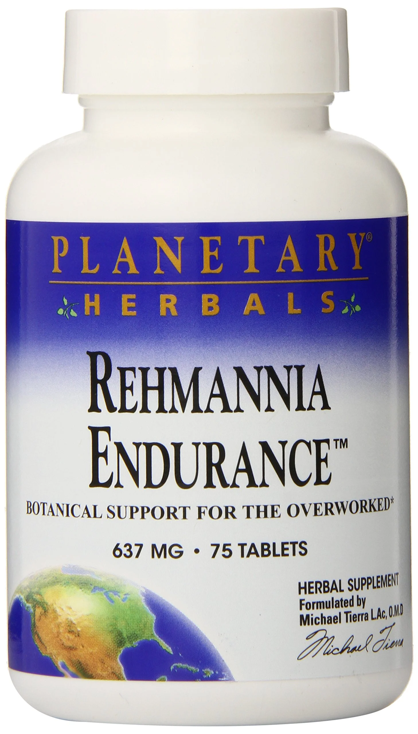 Planetary Herbals Rehmannia Endurance Tablets, 75 Count - Image 3
