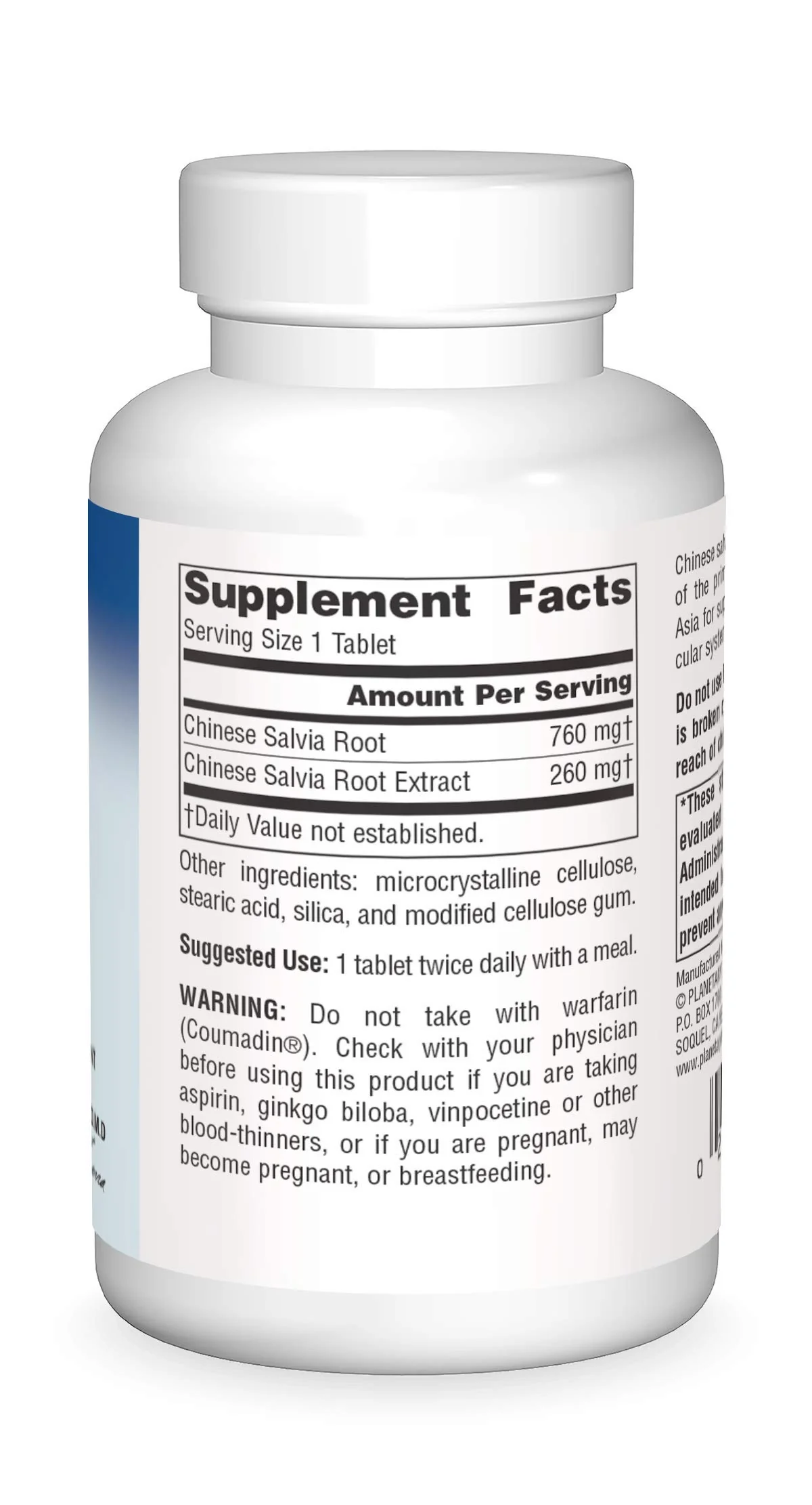 Planetary Herbals Salvia with MSV 60 Tablets, 60 Count - Image 3