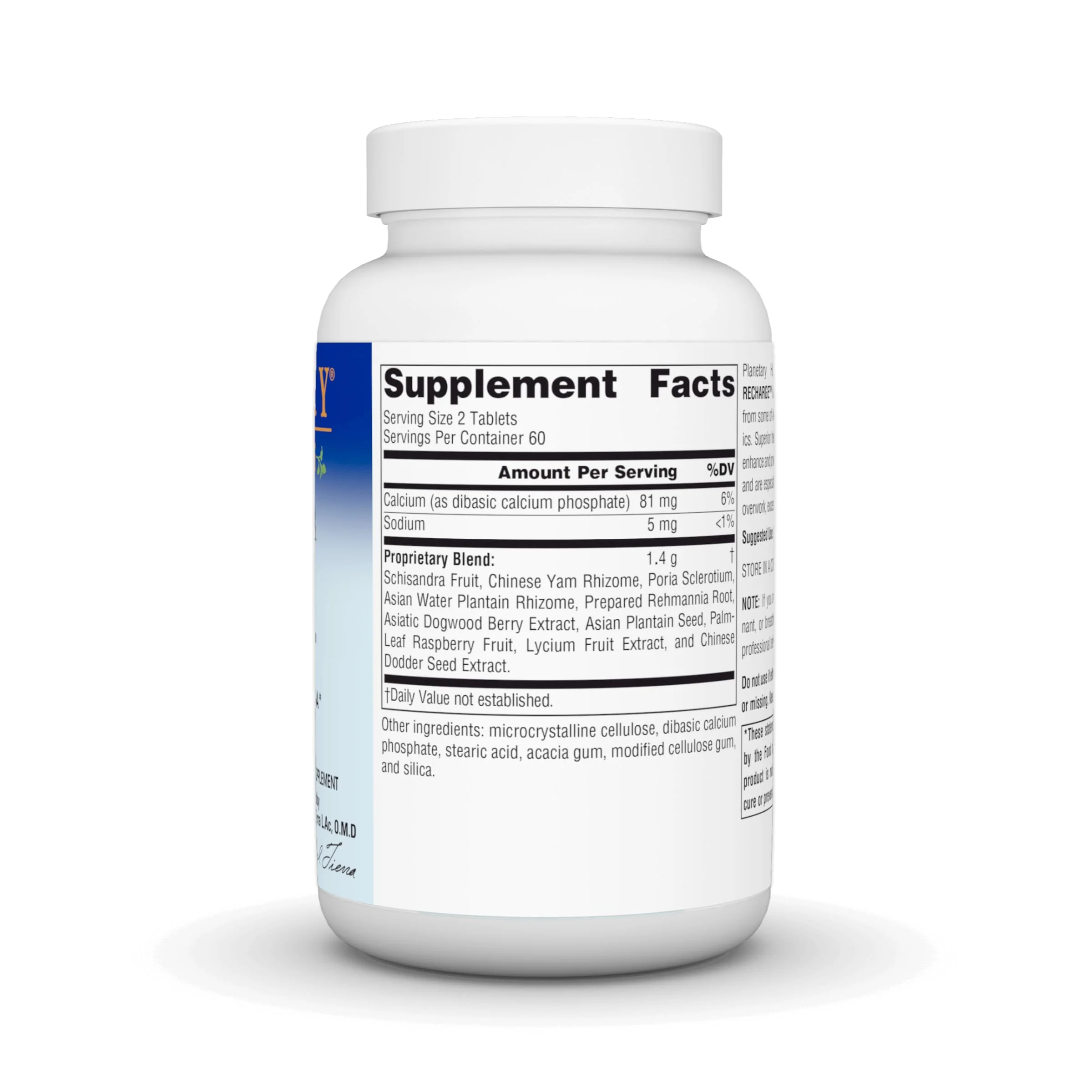 Planetary Herbals Schisandra Adrenal Complex 710mg With Yam Rhizome, Poria Sclerotium & More - 120 Tablets - Image 4