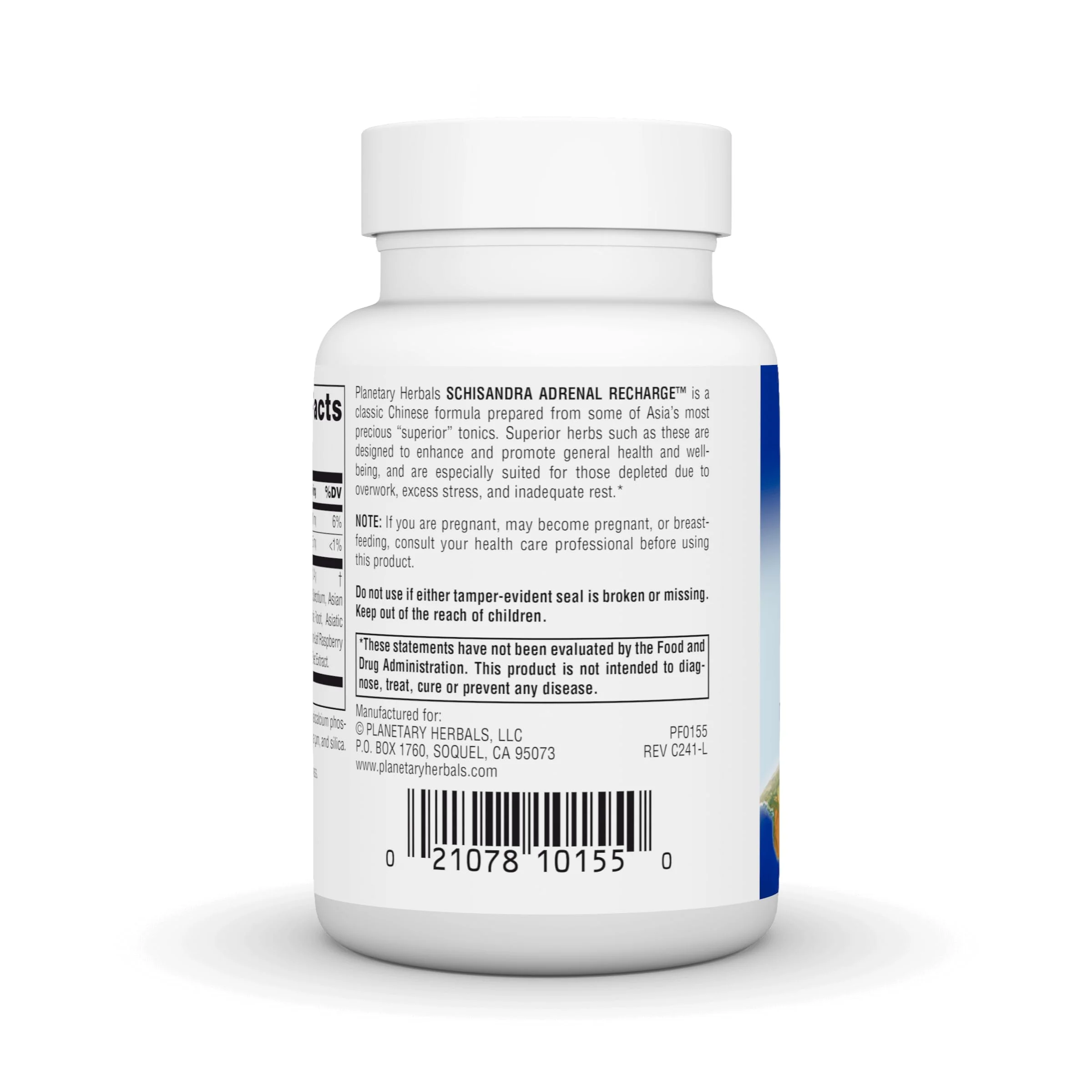Planetary Herbals Schisandra Adrenal Complex 710mg with Yam Rhizome, Poria Sclerotium & More - 60 Tablets - Image 5