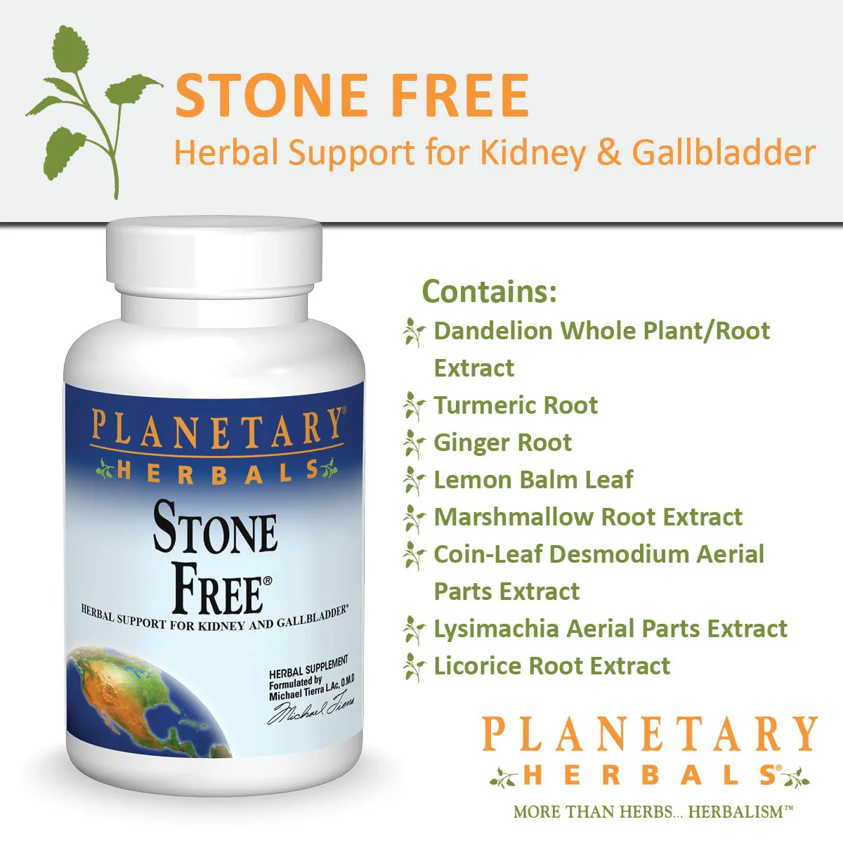 Planetary Herbals Stone Free Tablets, 90 Count - Image 3