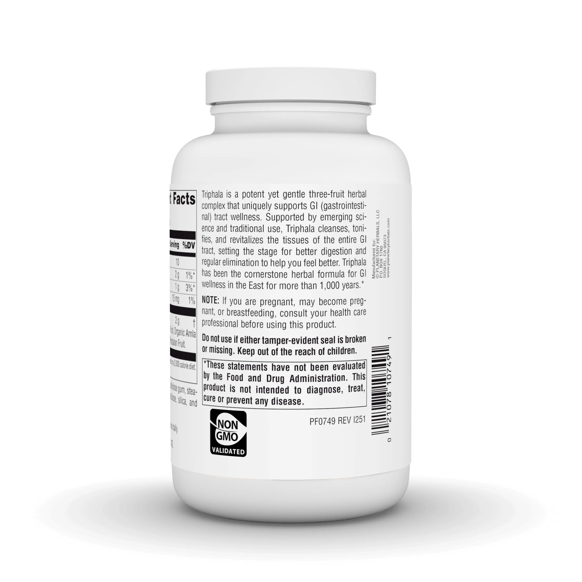 Planetary Herbals Triphala 1000mg - 270 Tablets - Image 4