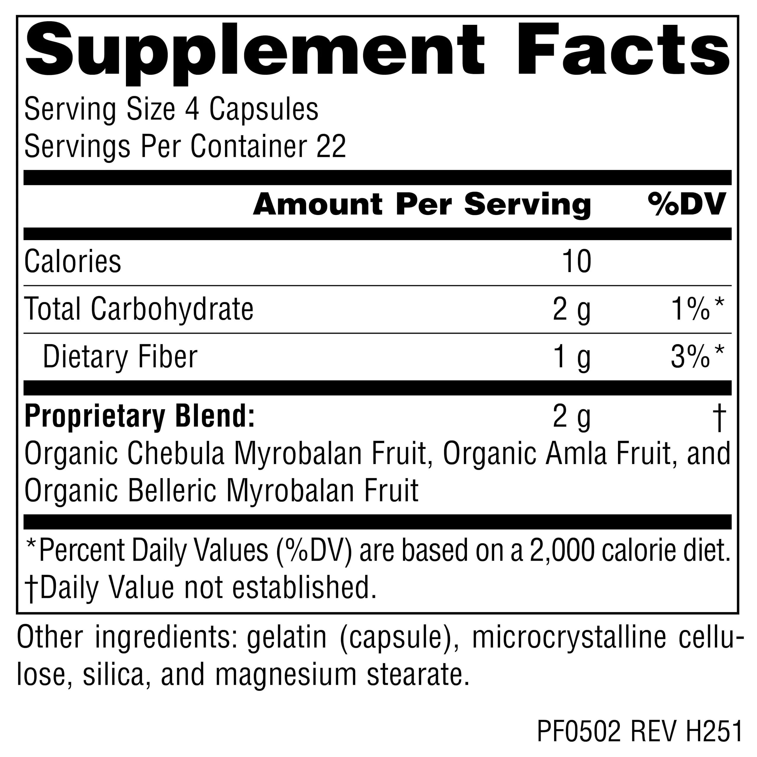 Planetary Herbals Triphala -- 500 mg - Image 5