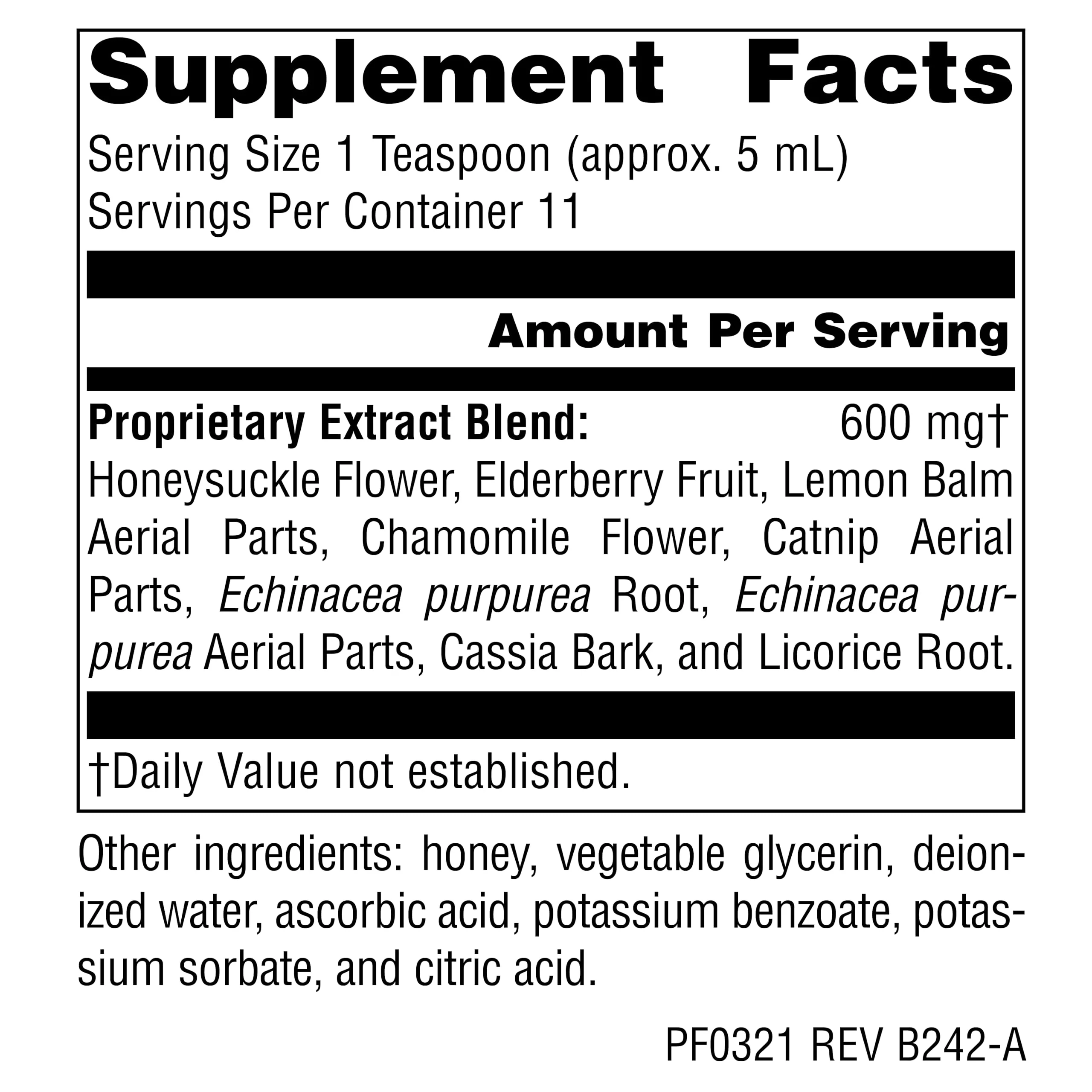 Planetary Herbals Well Child, Alcohol Free, Echinacea-Elderberry Herbal Syrup - 2 Fluid oz - Image 6