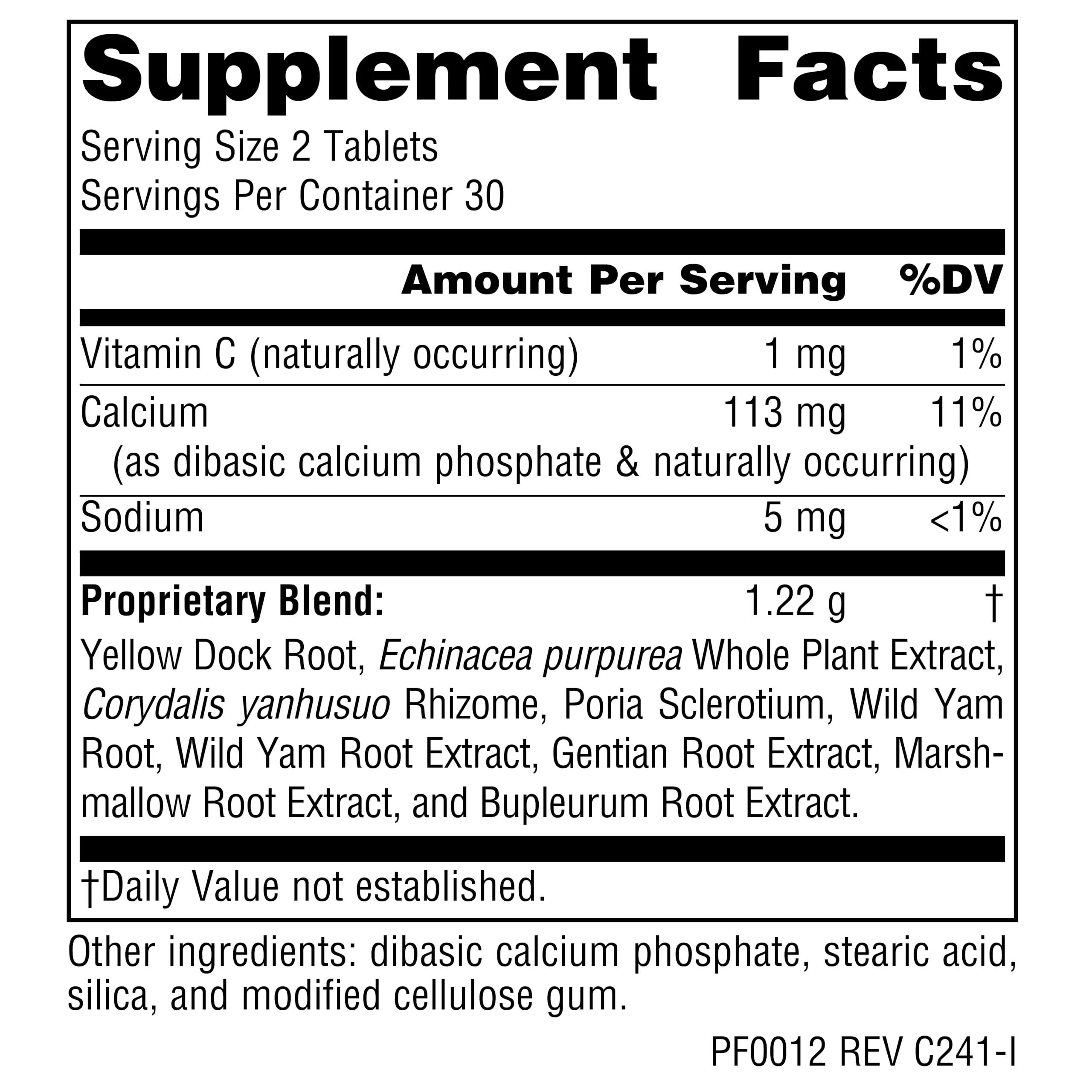 Planetary Herbals Yellow Dock Skin Cleanse, 60 Tablets, 60 Count - Image 6