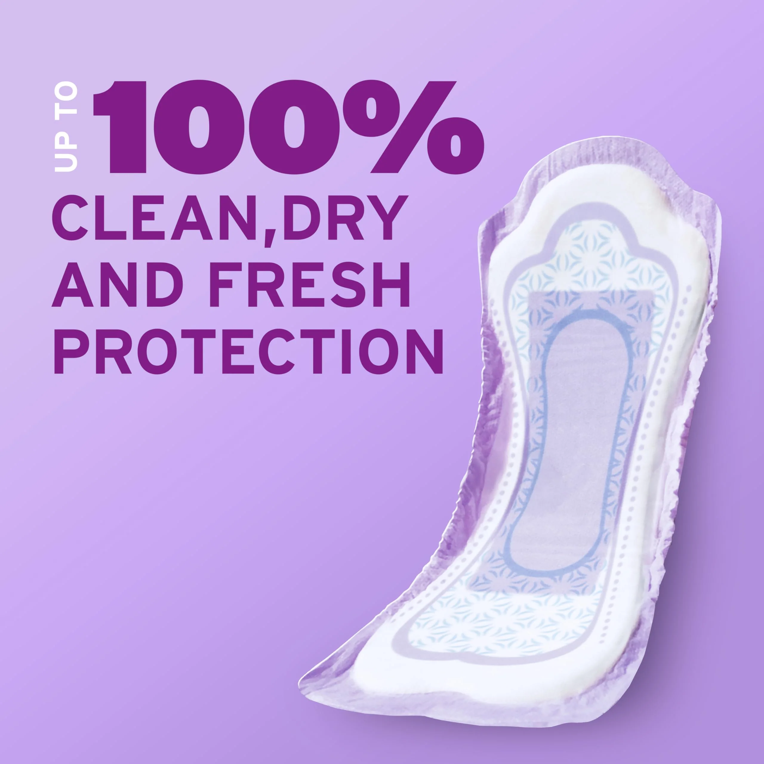Poise Incontinence Pads & Postpartum Incontinence Pads, 6 Drop Ultimate Absorbency, Regular Length, 52 Count, Packaging May Vary - Image 2