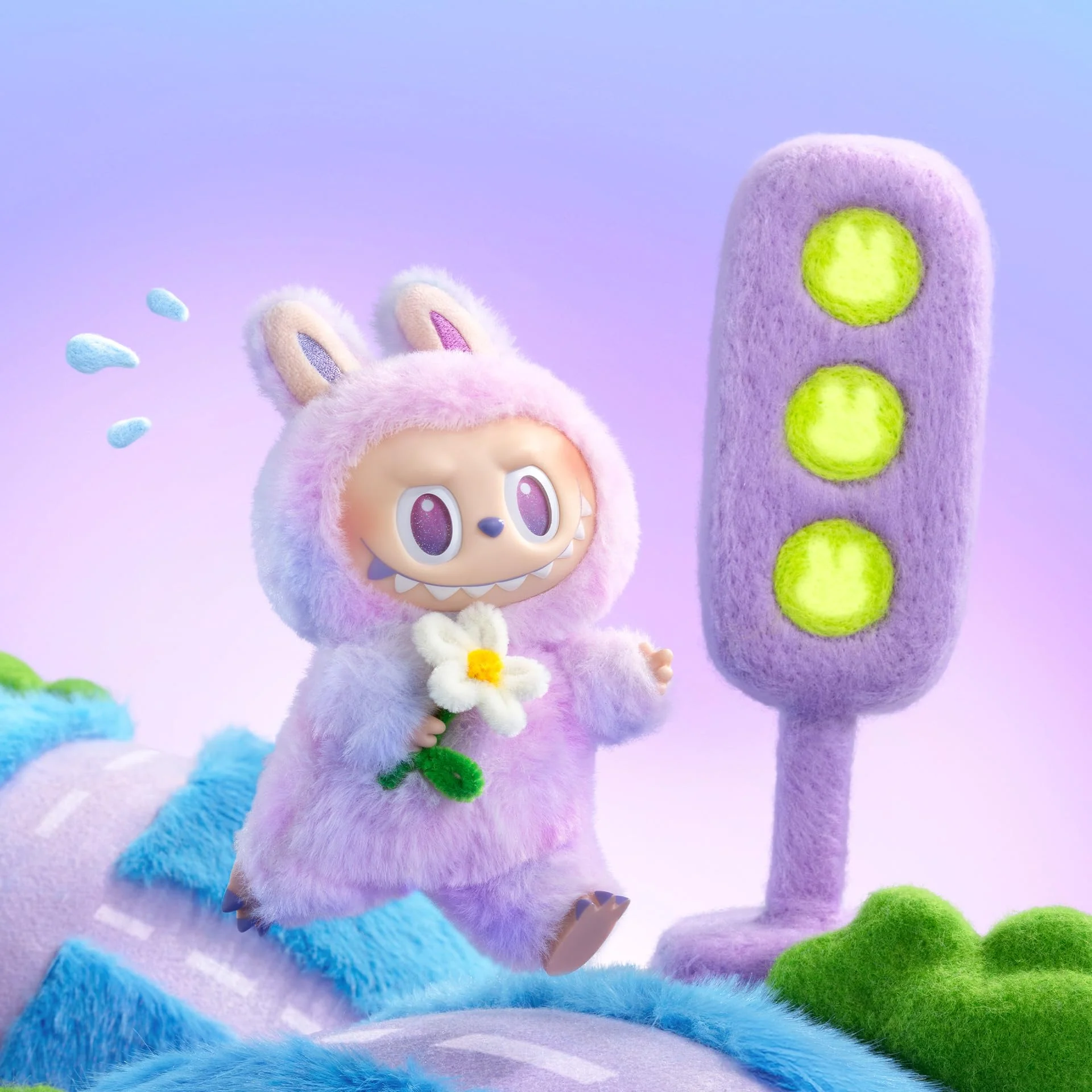 POP MART The Monsters Big into Energy Series-Vinyl Plush Pendant Blind Box, Blind Box Figures, Random Design Action Figures Collectible Toys Home Decorations, Single Box - Image 3