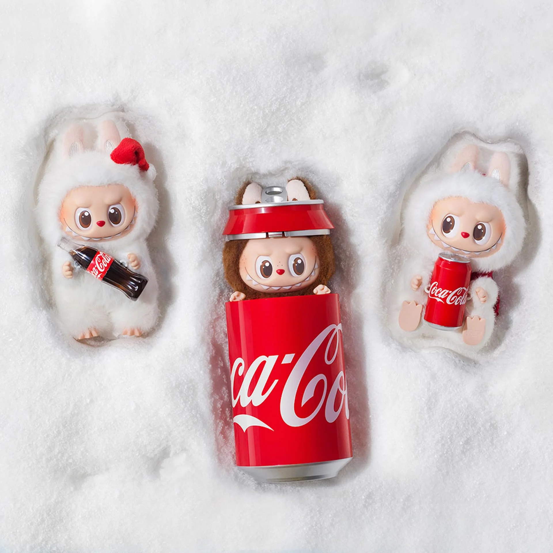 POP MART The Monsters COCA-COLA Series-Vinyl Face Blind Box, 6PCs Blind Box Figures, Random Design Action Figures Collectible Toys Home Decorations, Holiday Birthday Gifts, Whole Set - Image 4