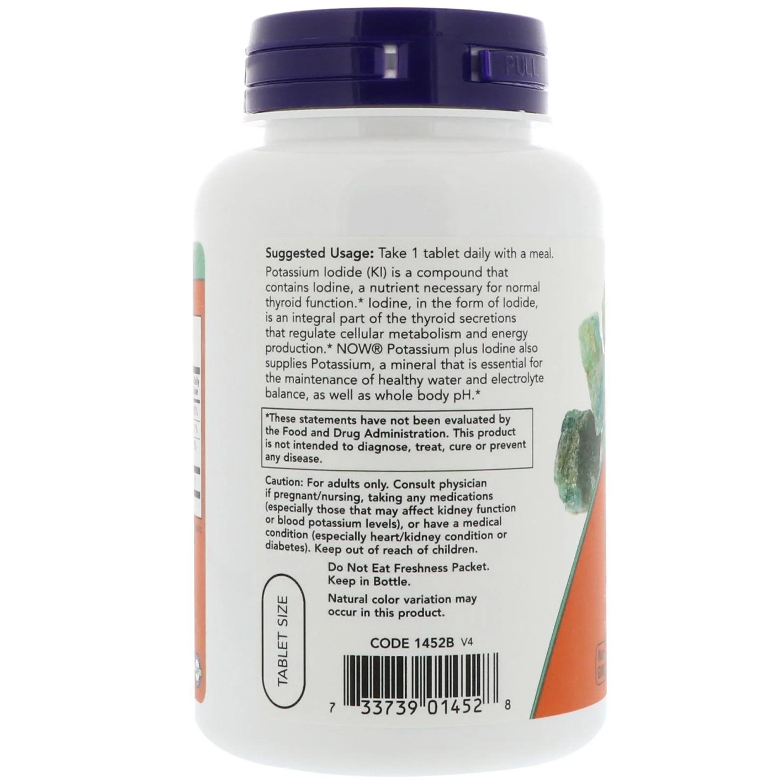 Potassium Plus Iodine 180 Tablets - Image 2