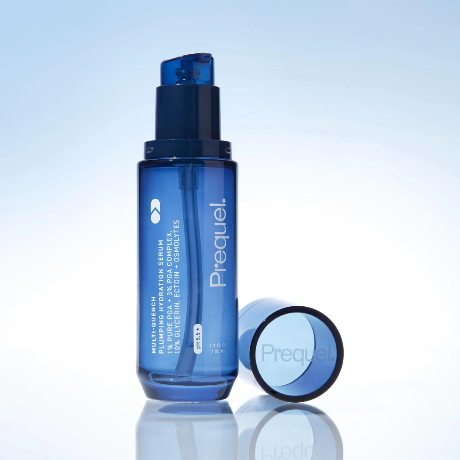 Prequel Skin Multi-Quench Plumping Hydration Serum for Face. Intensive Hydrating Facial Serum for Women with PGA Complex and Moisture-Binders. Deep Moisturizing for Dry and Sensitive Skin, 1.7oz - Image 2