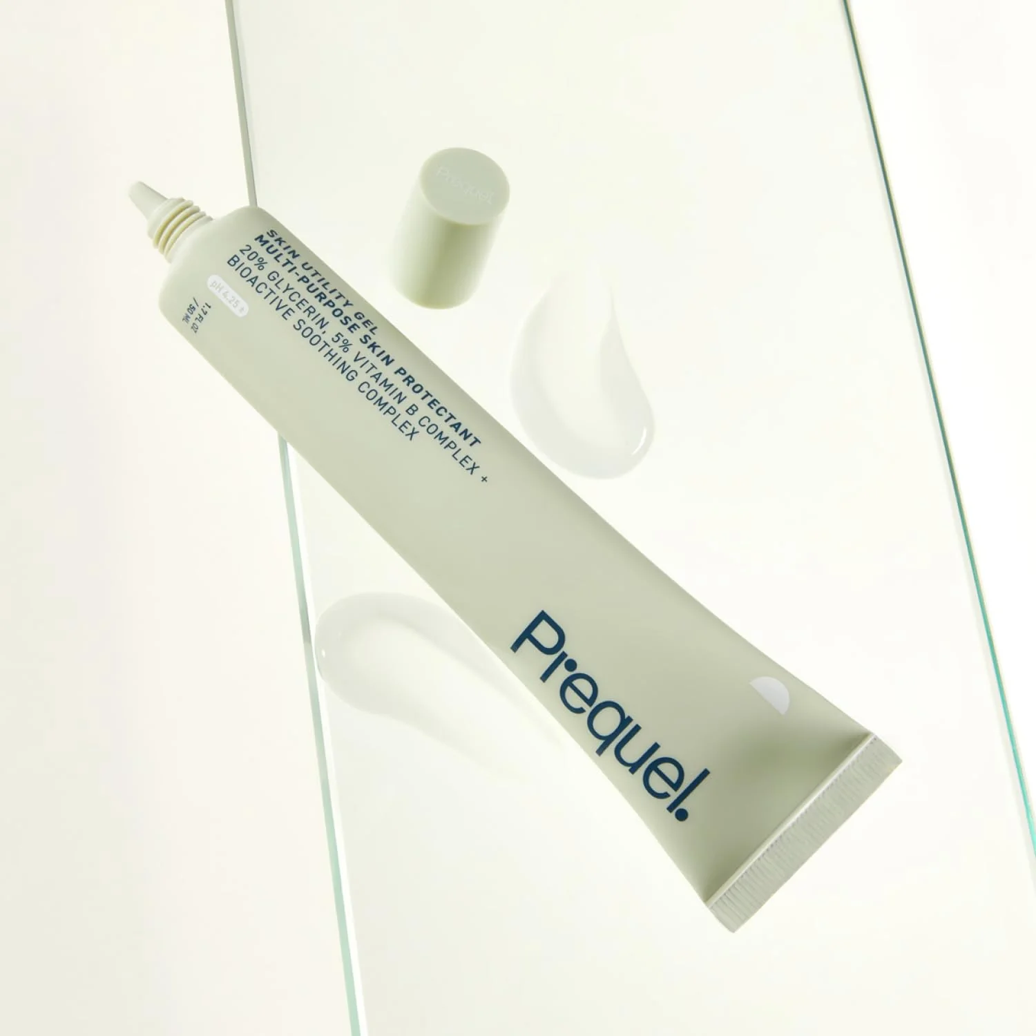 Prequel Skin Utility Gel, Moisturizing Protectant. Lightweight Multi-Purpose Face and Body Cream for Dry Skin, Hand Cream for Cracked Hands. Soothing Barrier Support with 20% Glycerin - Image 2