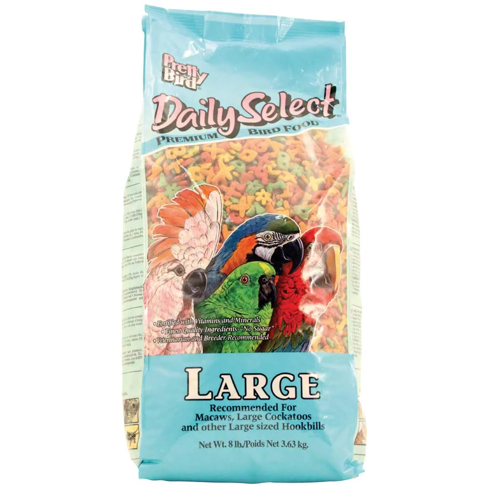 Pretty Bird Daily Select for Large Birds - 8 lb.