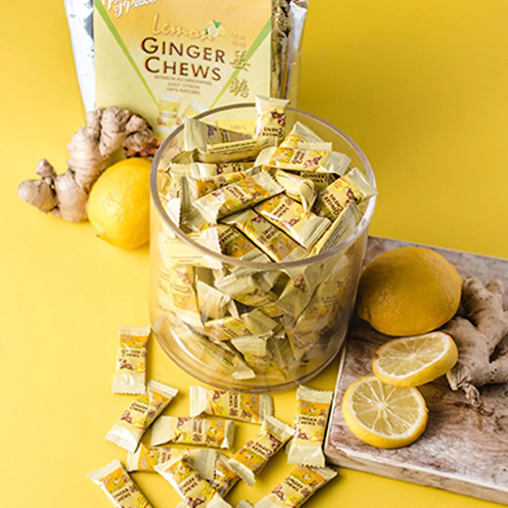 Prince of Peace Ginger Chews With Lemon, 1 lb. â€“ Candied Natural Candy - Image 4