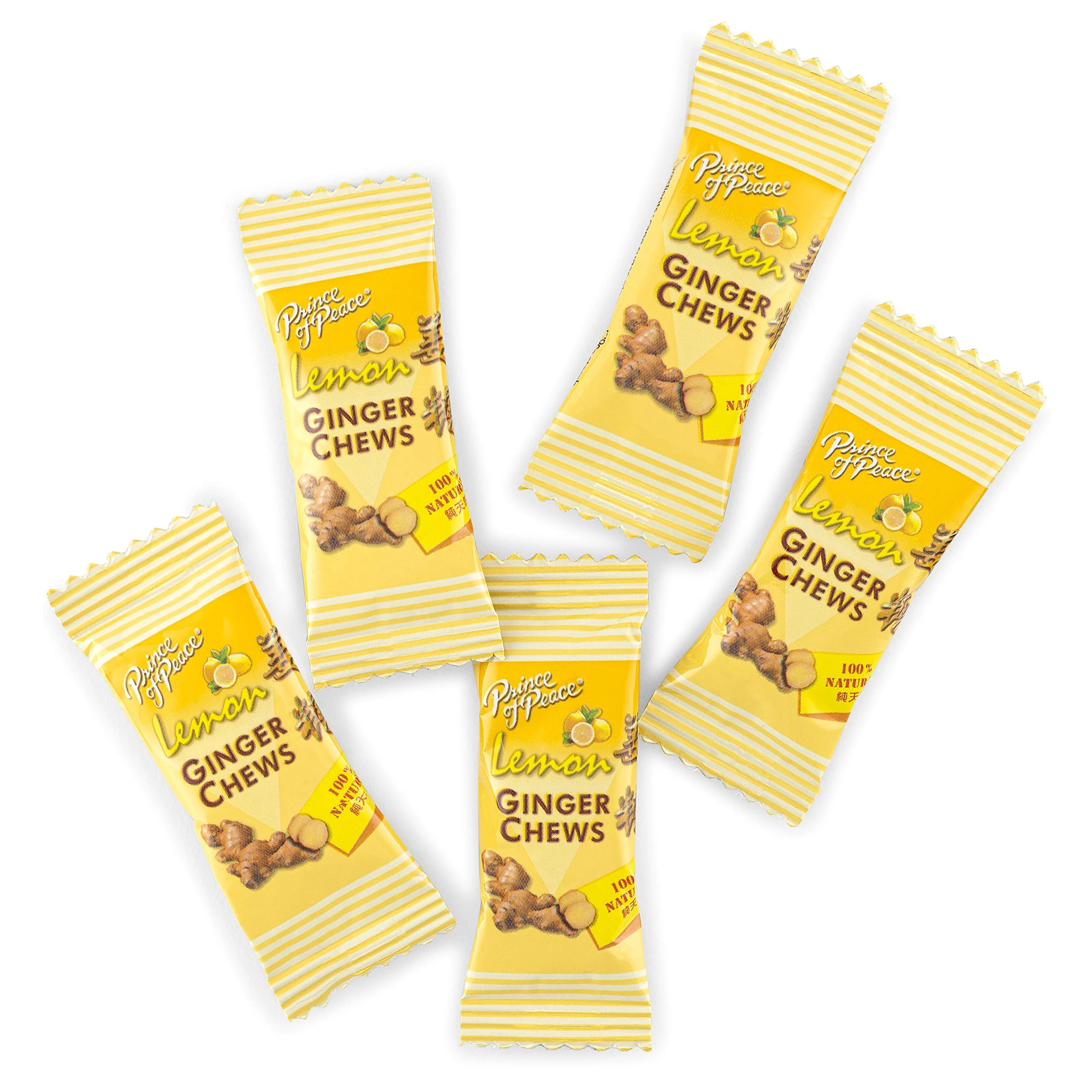 Prince of Peace Ginger Chews With Lemon, 1 lb. â€“ Candied Natural Candy - Image 6