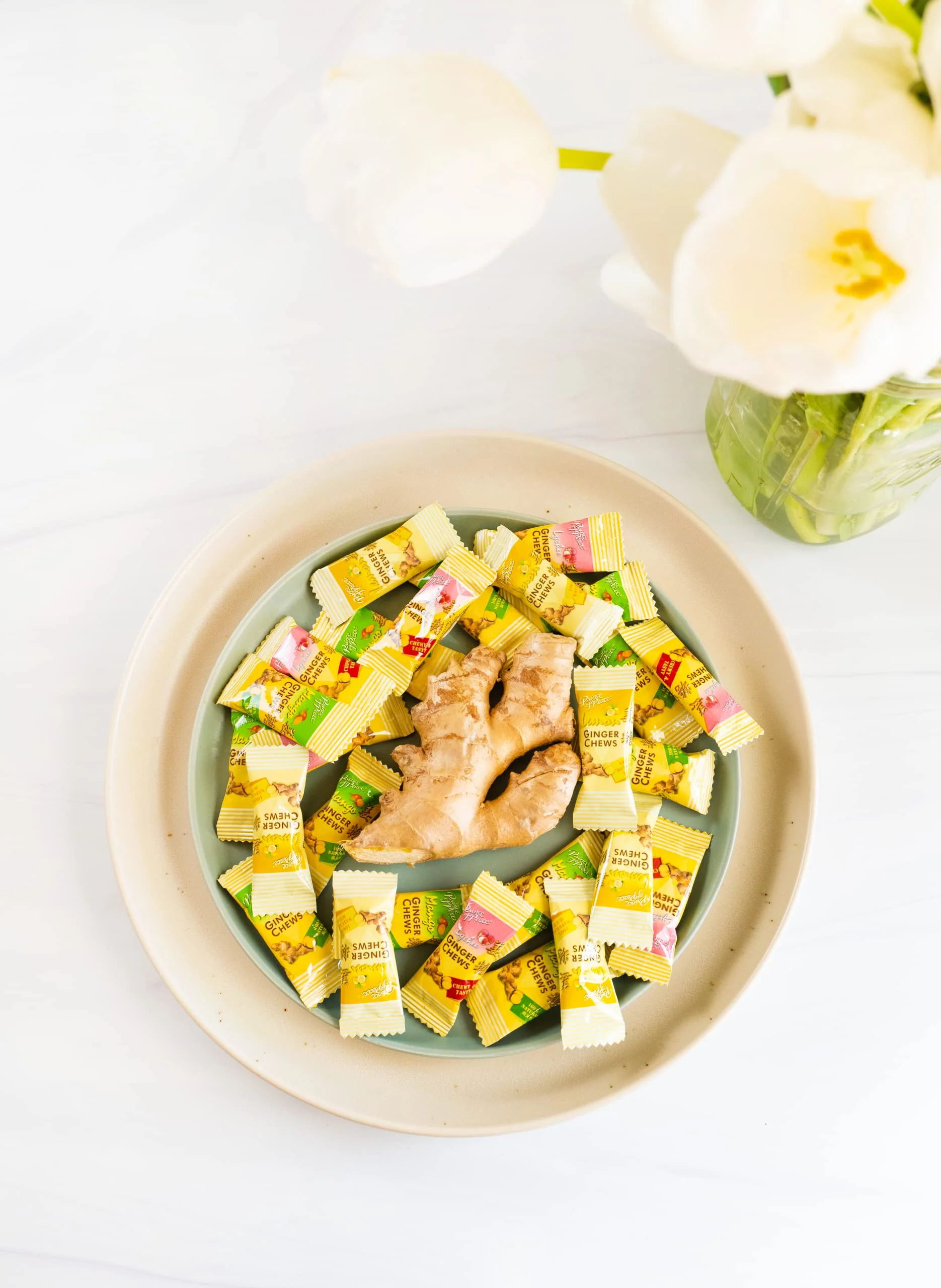 Prince of Peace Ginger Chews with Lychee, 1 lb. â€“ Candied Ginger â€“ Lychee Flavored Candy â€“ Lychee Ginger Chews - Image 6