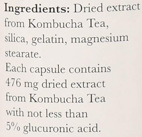 Pronatura Kombucha Capsules, 580 Mg, 90 Capsules - Image 2