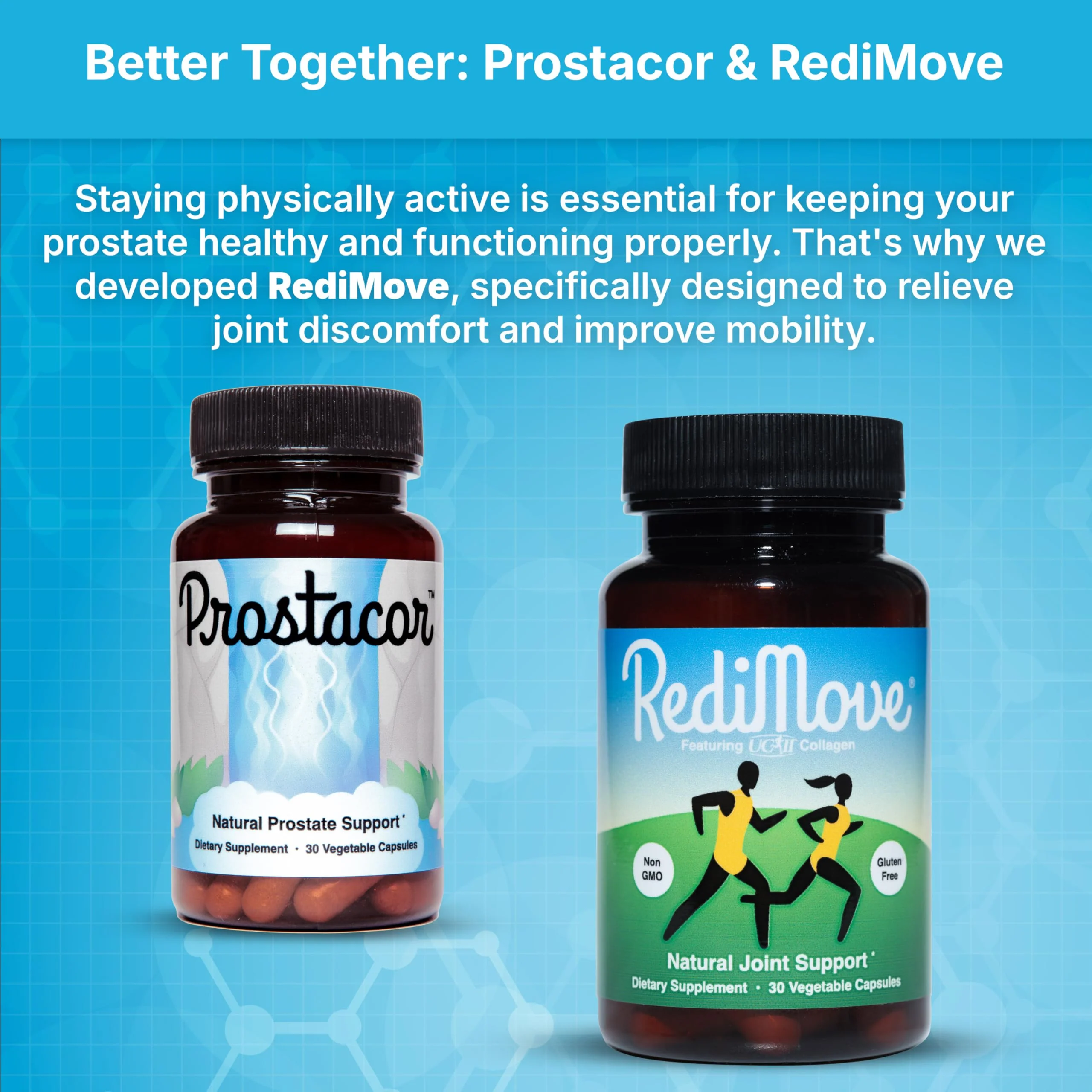 Prostacor - Natural Prostate Support Supplement - Non-GMO, Vegan, Gluten-Free - Image 2
