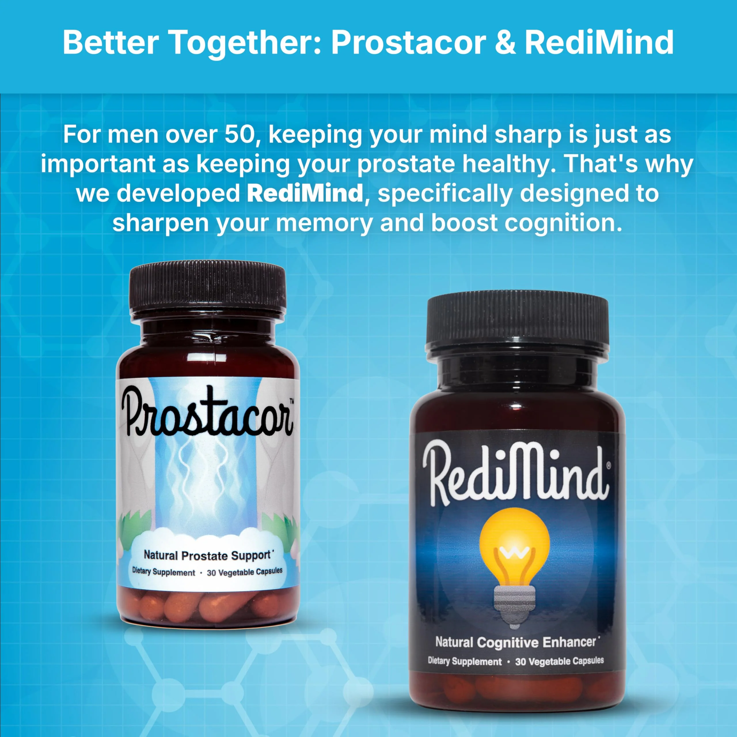 Prostacor - Natural Prostate Support Supplement - Non-GMO, Vegan, Gluten-Free - Image 3