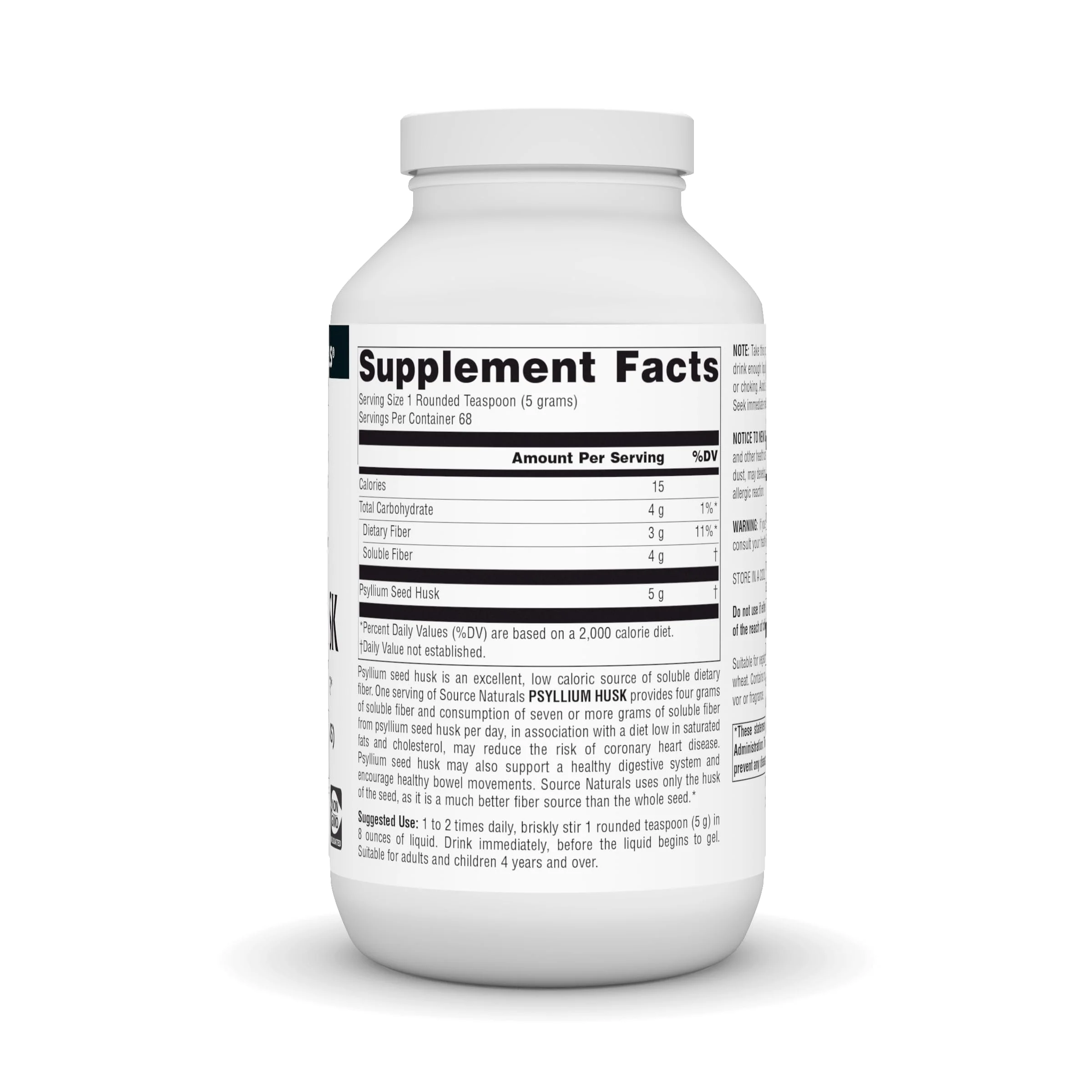 Psyllium Husk Powder, 12 oz - Image 4