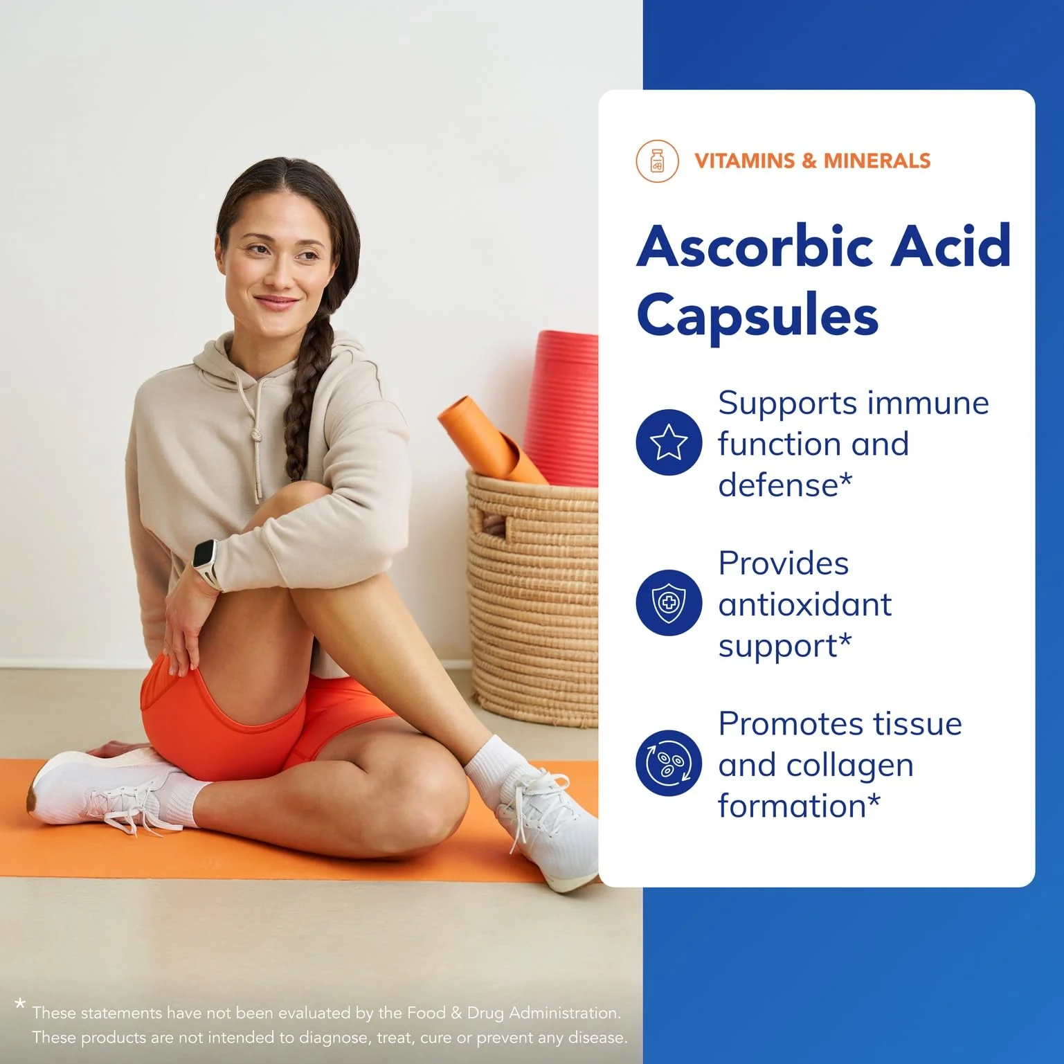 Pure Encapsulations Ascorbic Acid Capsules - 1,000 mg Vitamin C - Antioxidant & Immune Support* - High-Potency Vitamin C - Vegan & Non-GMO - 90 Capsules - Image 6