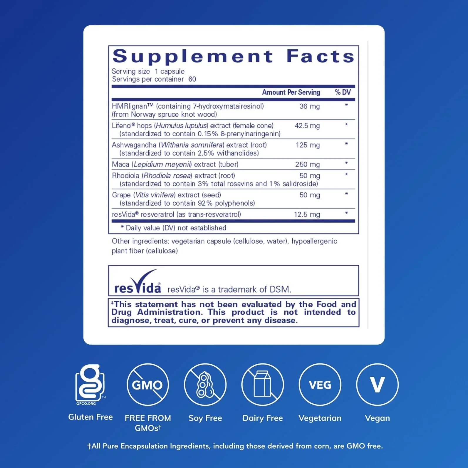 Pure Encapsulations MenoVive | Broad | Range Support for Menopausal Health and Comfort* | 60 Capsules - Image 7