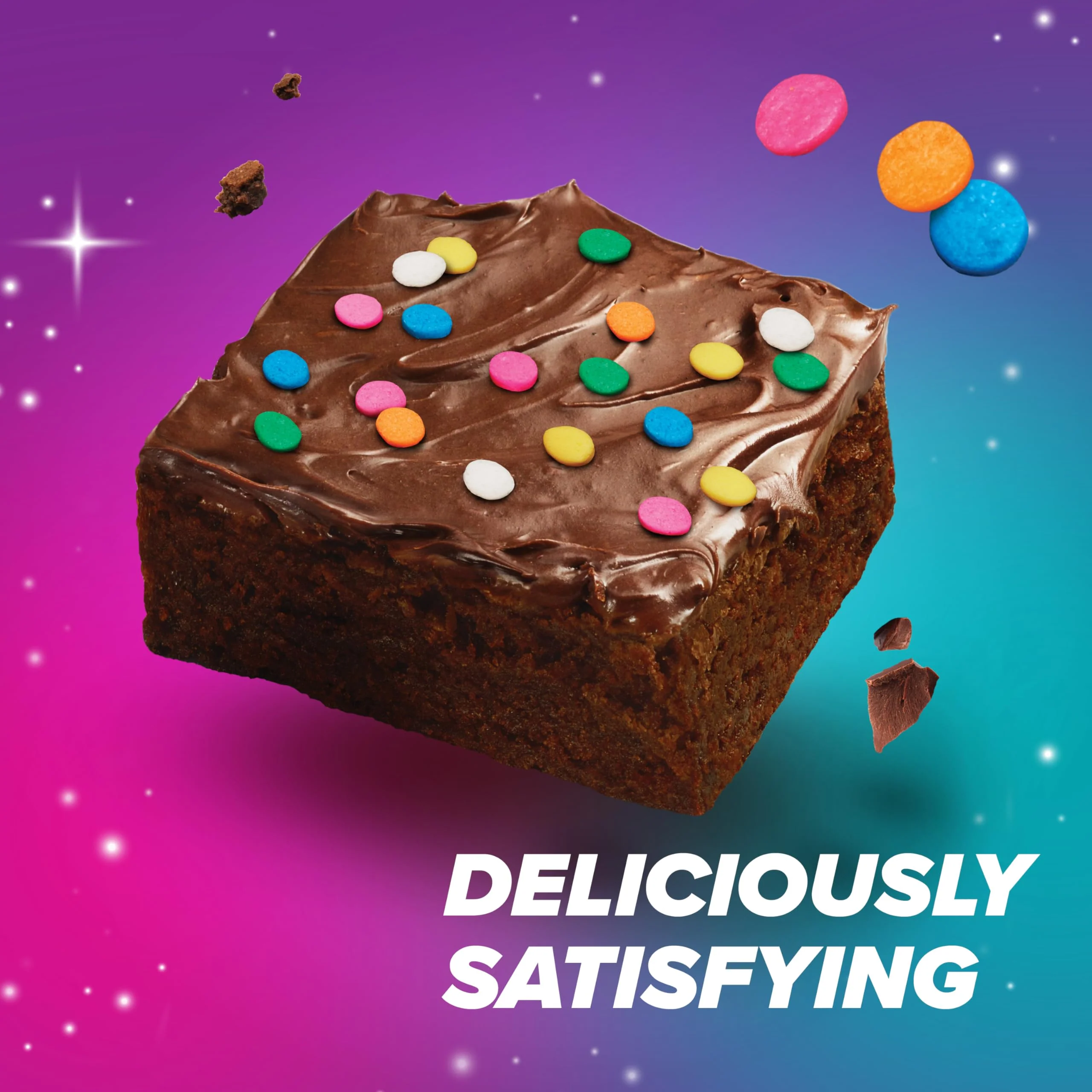 Pure Protein Galactic Brownie Protein Bars – 20g Protein, 3g Sugar, 190 Calories (12 count) Low Sugar* High Protein Snack - Gluten Free - Perfect for a Healthy Snack - Image 3