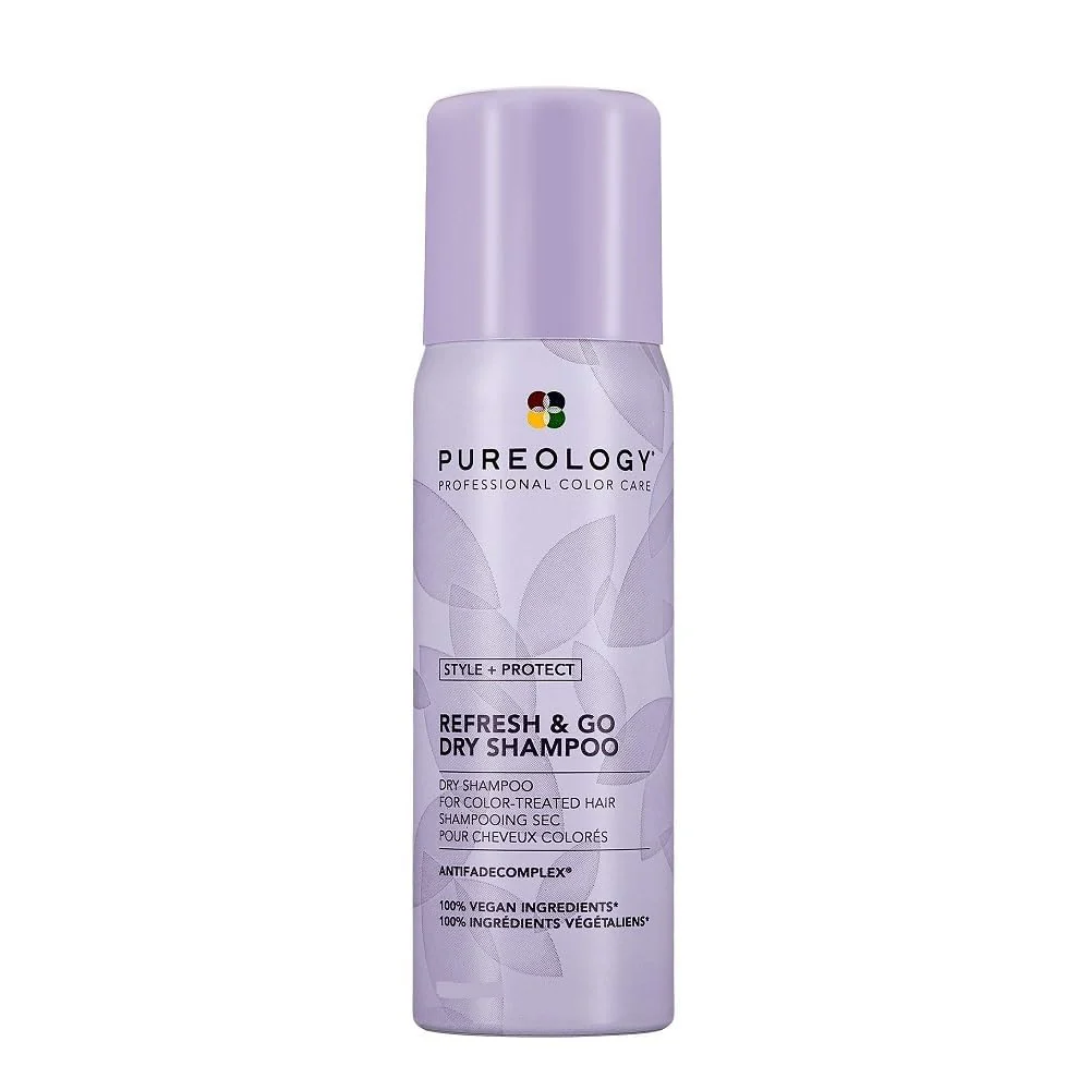 Pureology Style + Protect Refresh & Go Dry Shampoo | For Oily, Color-Treated Hair | Volumizing & Protective Dry Shampoo | Silicone-Free | Vegan | Updated Packaging | 1.2 Oz. |
