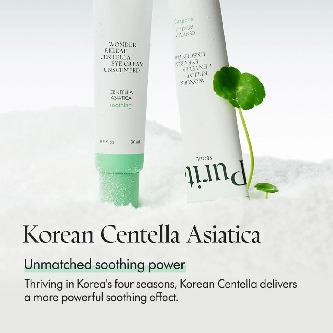 PURITO Centella Unscented Eye Cream, Korean Centella, for Sensitive Skin, Soothing, Facial Eye Cream for face, Dark Circles, Wrinkles, Puffiness, K-Beauty, Vegan & Cruelty-Free, 30ml 1fl.oz - Image 6