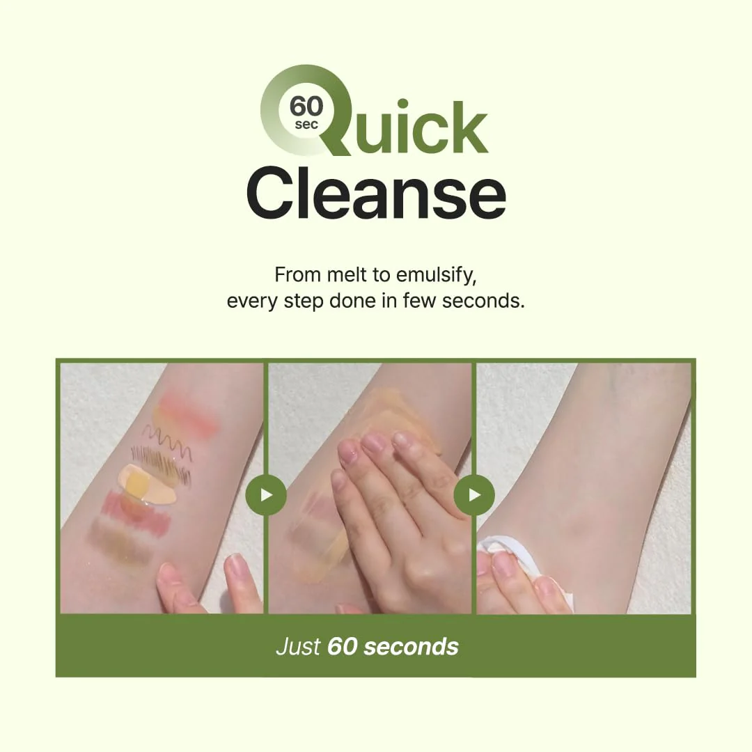 PURITO From Green Cleansing Oil, Fragrance-Free Makeup Remover for Face & Eyes, Gentle Vegan Oil Cleanser for Sunscreen & Waterproof Makeup, Cruelty-Free Korean Skin Care, 6.76 fl.oz / 200ml - Image 4