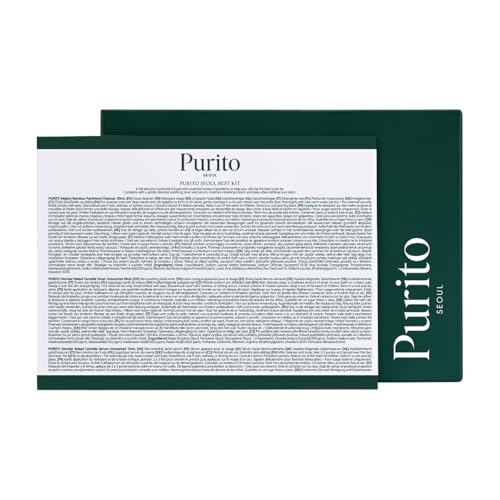 PURITO SEOUL Best Kit - Skincare Routine with Panthenol Cleanser & Cream, Unscented Centella Serum & Toner, For All Skin Types, Gift Set, For Face, Facial Serum, K-Beauty, 3.52 fl. oz. - Image 8