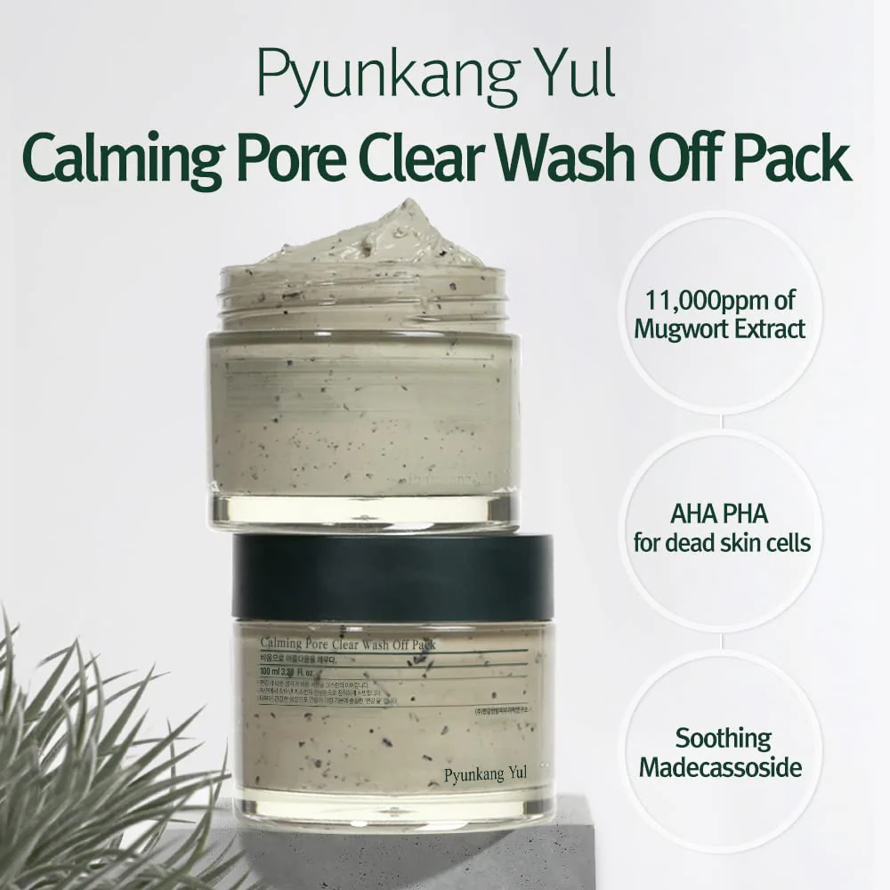 Pyunkang Yul Calming Pore Clear Wash Off Mask 100 ml - Image 8