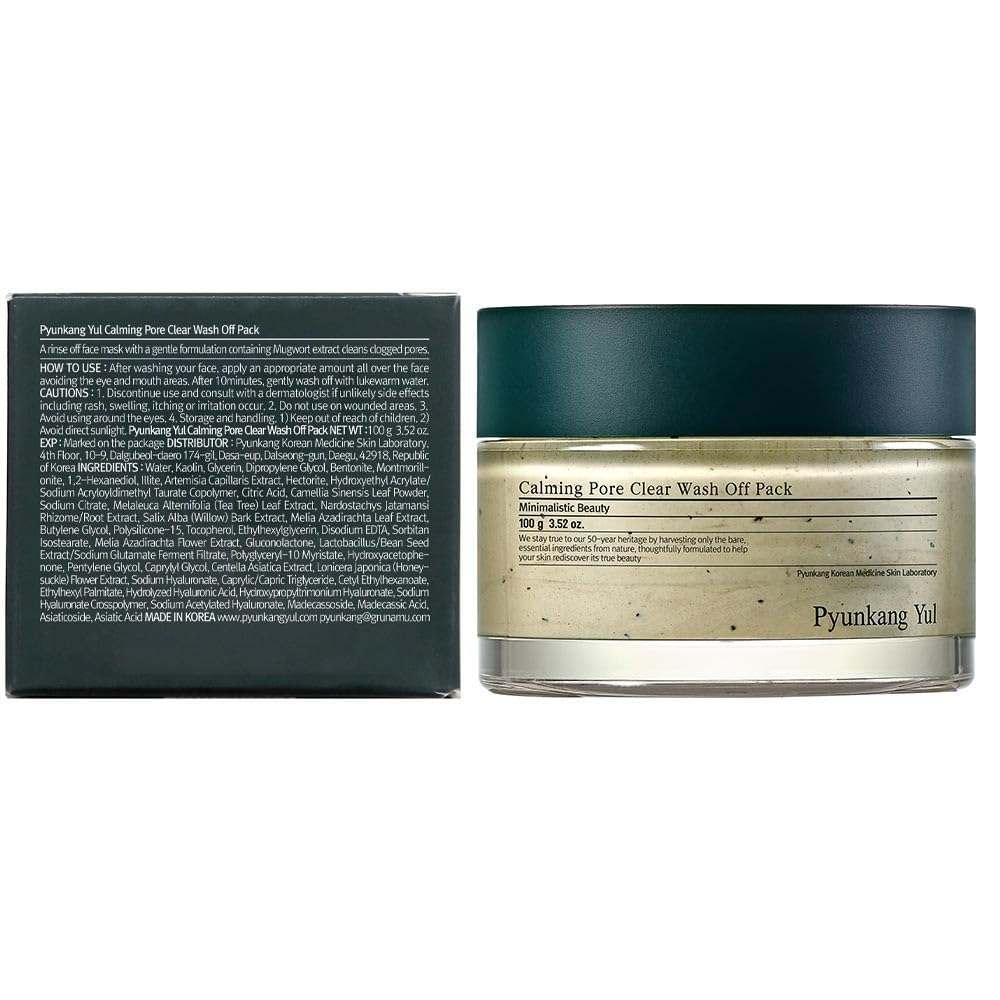 Pyunkang Yul Calming Pore Clear Wash Off Mask 100 ml - Image 9