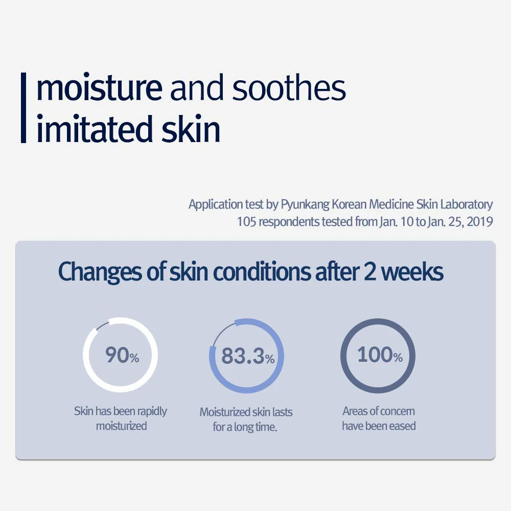 Pyunkang Yul Moisture Cream - Korean Skin Care Face Cream - Facial Moisturizer for dry and combination skin types - Natural Ingredients Shea Butter, jojoba seed oil deeply moisturize Skin - 3.4 Fl oz - Image 4