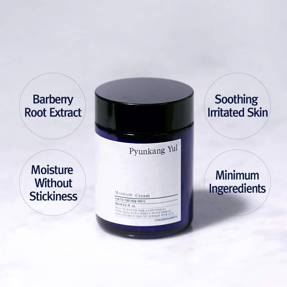 Pyunkang Yul Moisture Cream - Korean Skin Care Face Cream - Facial Moisturizer for dry and combination skin types - Natural Ingredients Shea Butter, jojoba seed oil deeply moisturize Skin - 3.4 Fl oz - Image 8