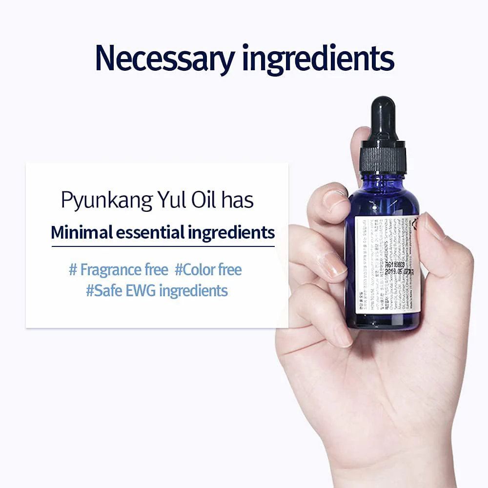 Pyunkang Yul PKY Facial Oil for All Skin Types - 100% Natural Vitamin E From Shea Butter, Pure Vitamin C from Lemon & Bergamot, Lavender & Rosemary Leaf Oil Calm Irritated Skin 0.9 Fl. Oz - Image 3