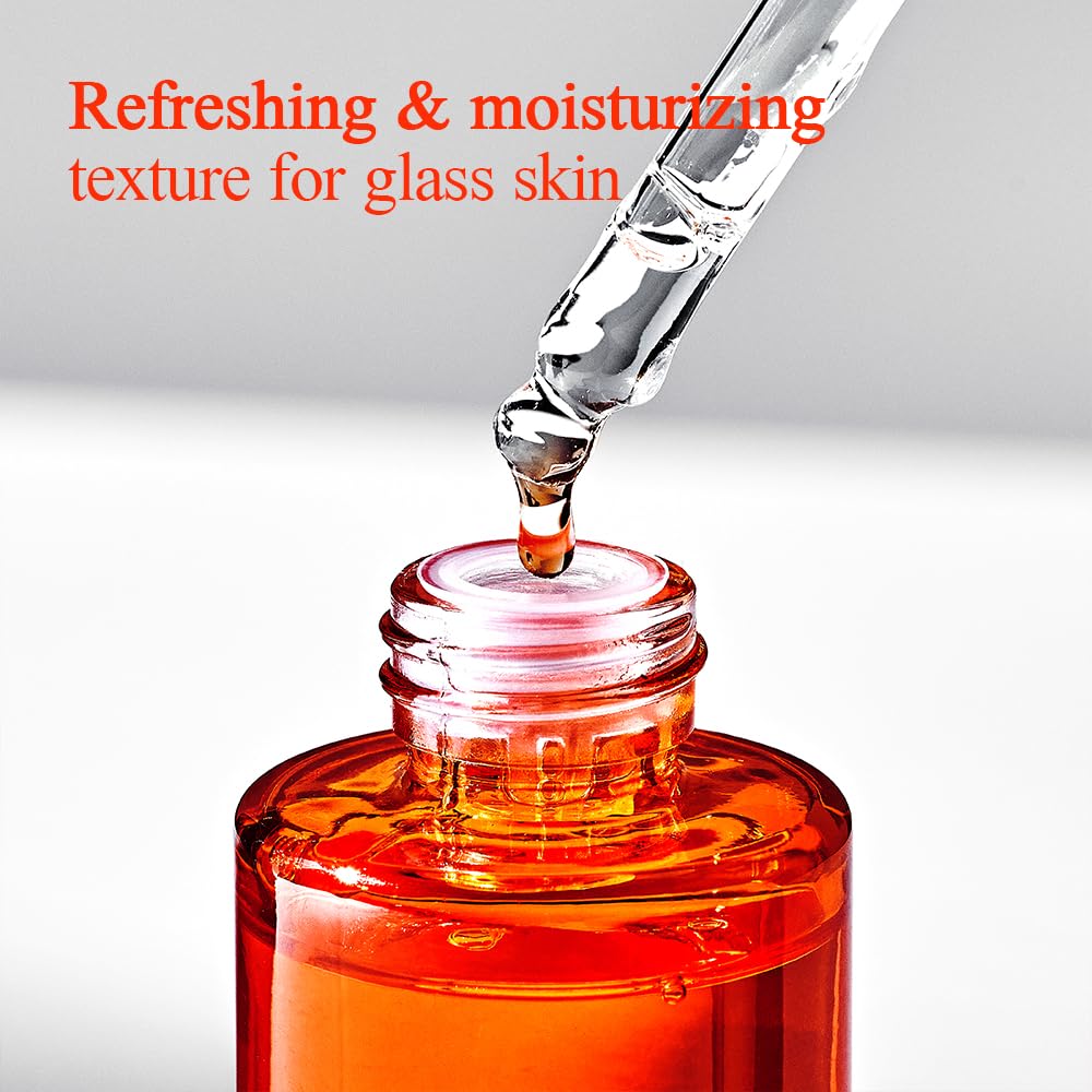 Pyunkang Yul PKY Radiance Vita Serum, 1 Fluid Ounce – Hydrating Serum for Dry Skin with Hyaluronic Acid, Niacinamide, Panthenol, Pearl Extract, 24-Hour Moisturizing and Elasticity Care, EWG Green - Image 4