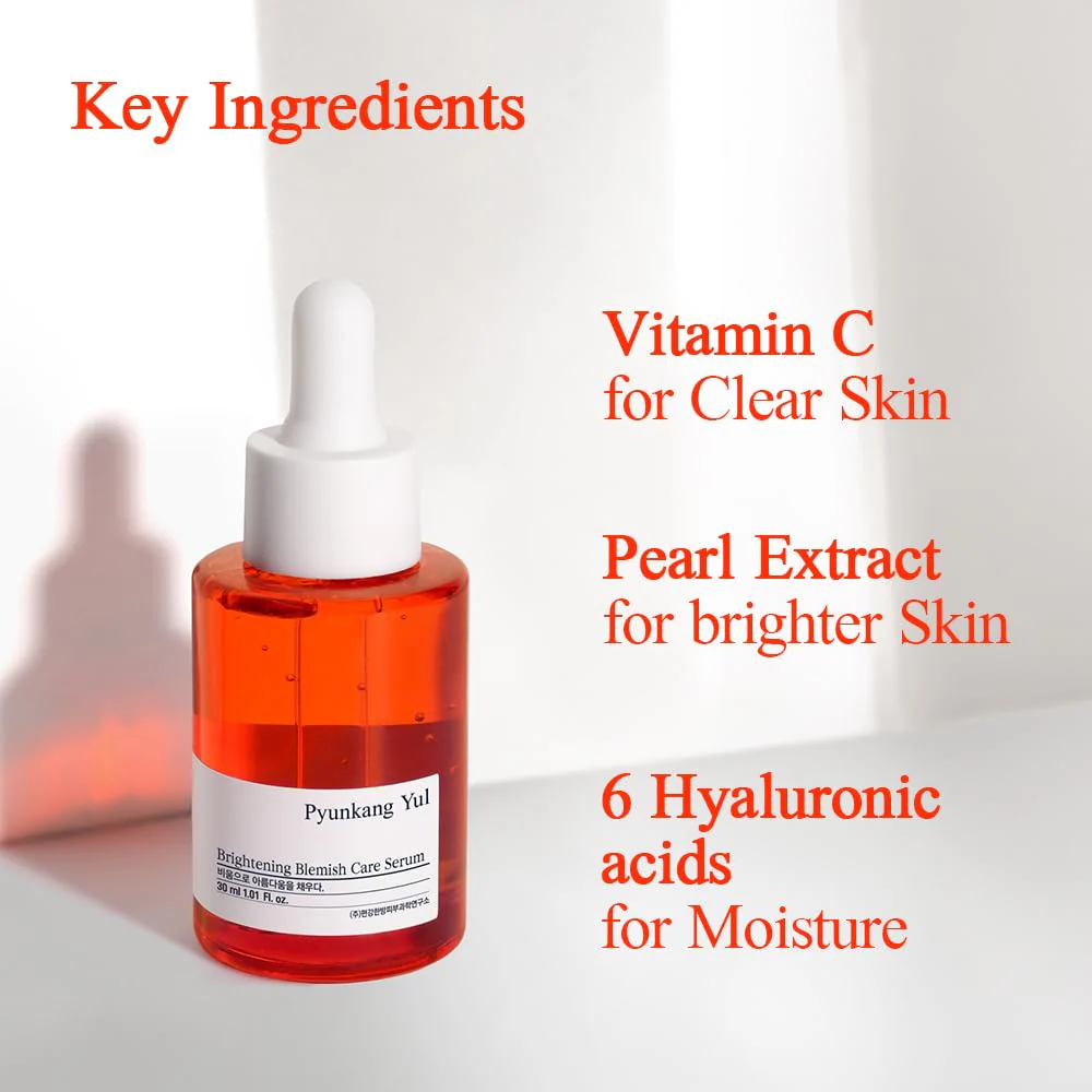Pyunkang Yul PKY Radiance Vita Serum, 1 Fluid Ounce – Hydrating Serum for Dry Skin with Hyaluronic Acid, Niacinamide, Panthenol, Pearl Extract, 24-Hour Moisturizing and Elasticity Care, EWG Green - Image 6