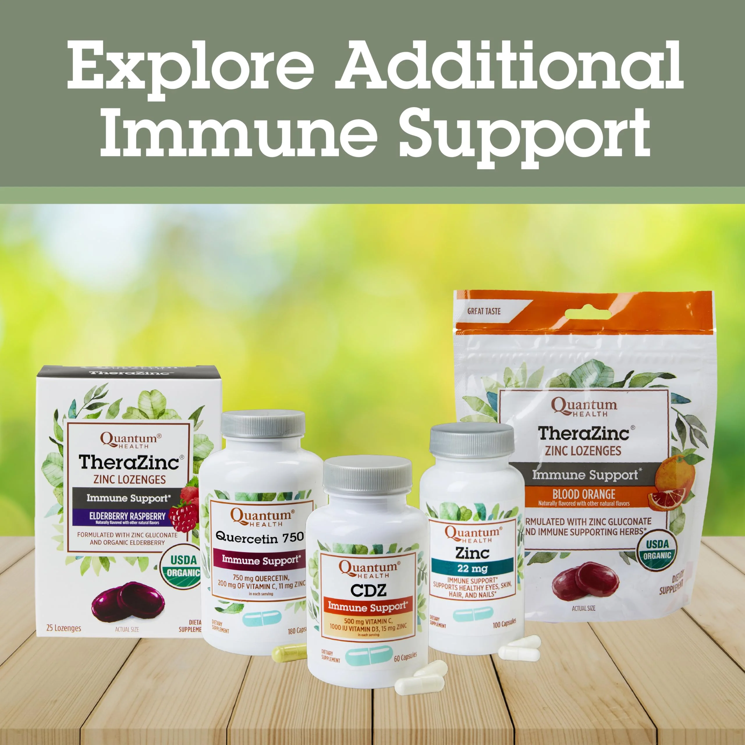 Quantum Health Quercetin+ 500mg Powerful Immune Support Supplement with Zinc 11 mg & Vitamin C 100 mg - Seasonal Immunity Boost, Respiratory Health & Gut Support Complex for Women & Men - 90 Capsules - Image 8