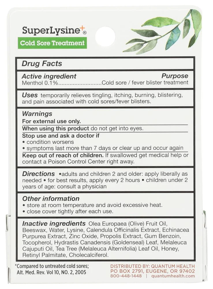 Quantum Health Super Lysine + Cream (1x7 GM) - Image 3