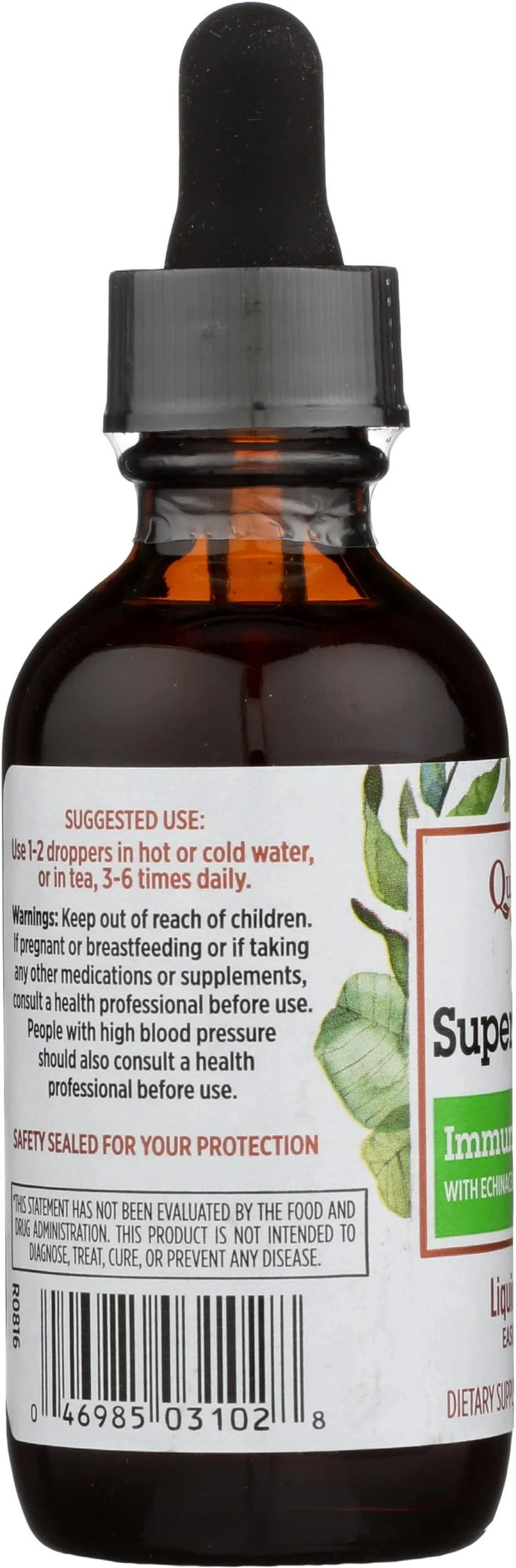 Quantum Super Lysine+ Liquid Extract 2 fl oz (59 ml) Liquid - Image 4