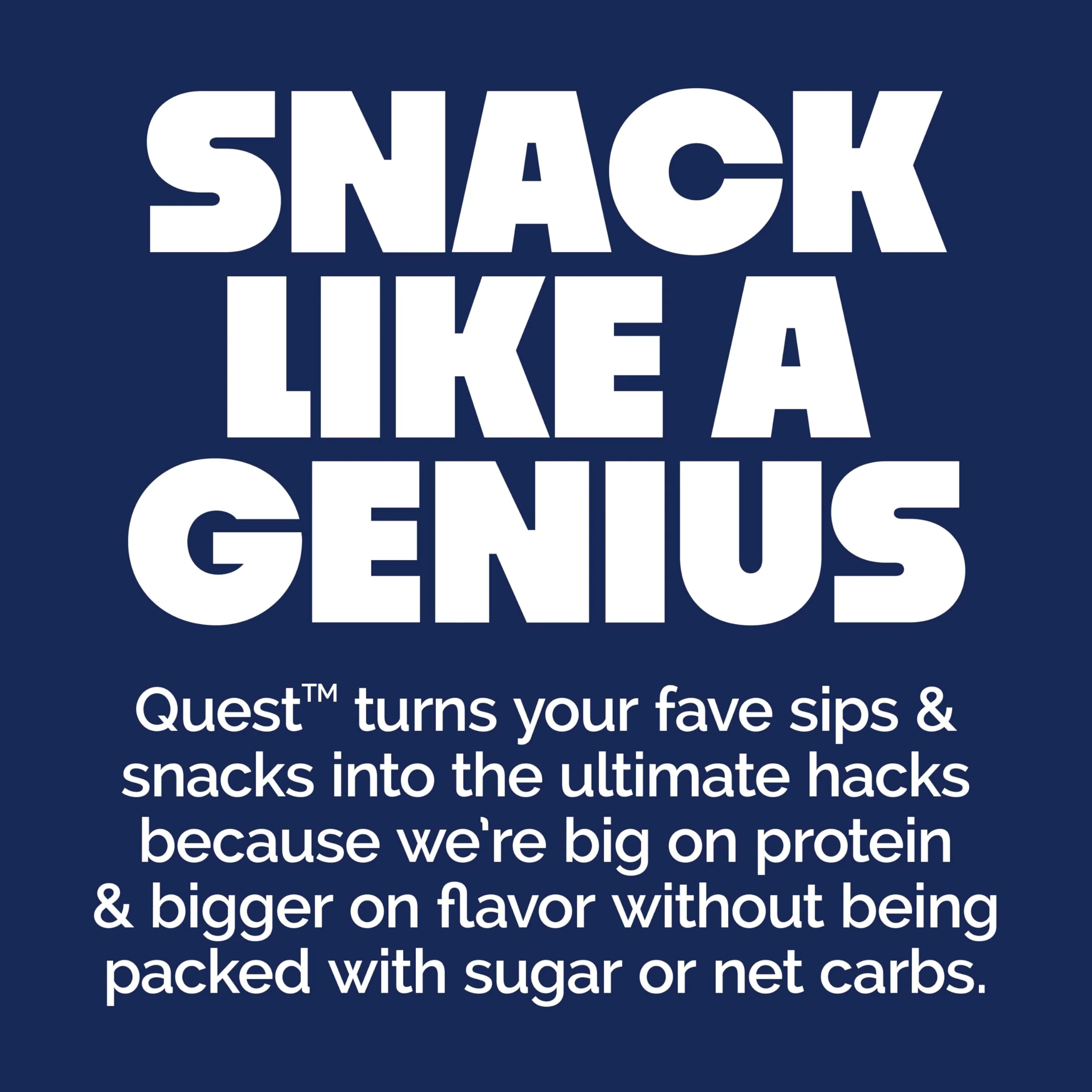 Quest Nutrition Cookies & Cream Protein Bars, 21g Protein, 4g Net Carbs, 1g Sugar, High Fiber, Gluten Free, Keto Friendly, 4 Count - Image 4