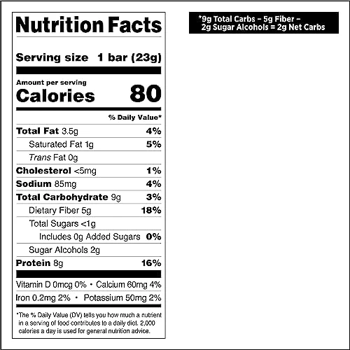 Quest Nutrition Mini Chocolate Chip Cookie Dough Protein Bars, 8g Protein, 1g Sugar, 2g Net Carbs, Gluten Free, 14 Count - Image 8