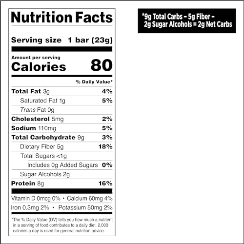 Quest Nutrition Mini Cookies & Cream Protein Bars, 8g Protein, 1g Sugar, 2g Net Carbs, Gluten Free, 14 Count - Image 3
