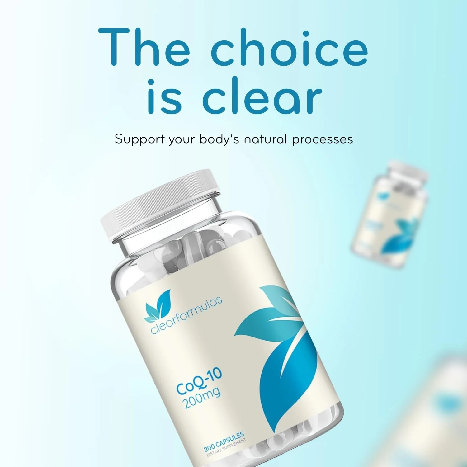Quick Absorption CoQ10 200mg - Coenzyme Q10 200mg Potent Antioxidant for Heart Energy and Aging Support - High Stability CoQ10 Ubiquinone Capsules - Made in a cGMP US Lab (200 Servings) - Image 4