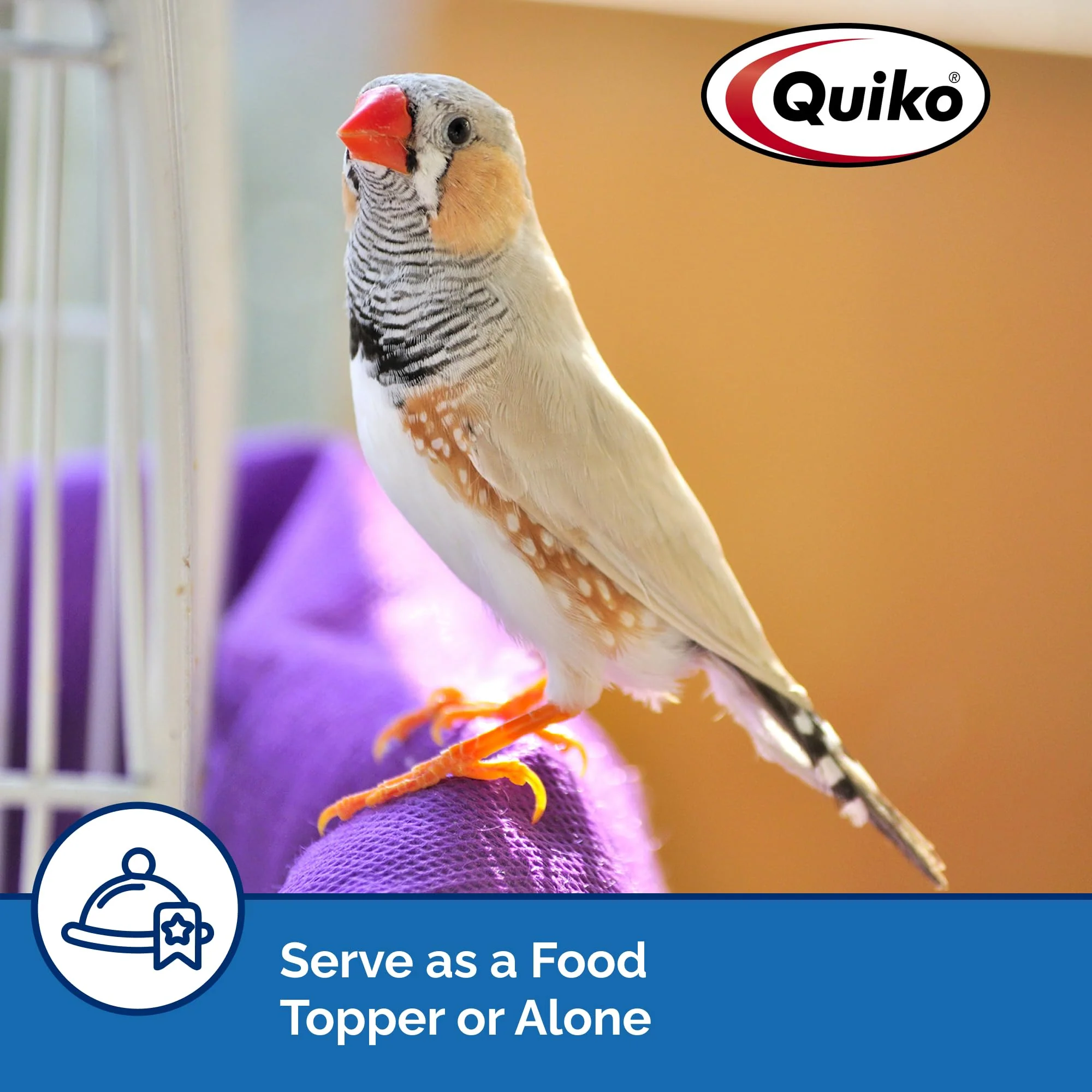 Quiko Classic Egg Food Daily Supplement - Peak Health Formula, Ideal For Canaries, Finches And All Other Pet Birds, 1.1 Lb. - Image 4