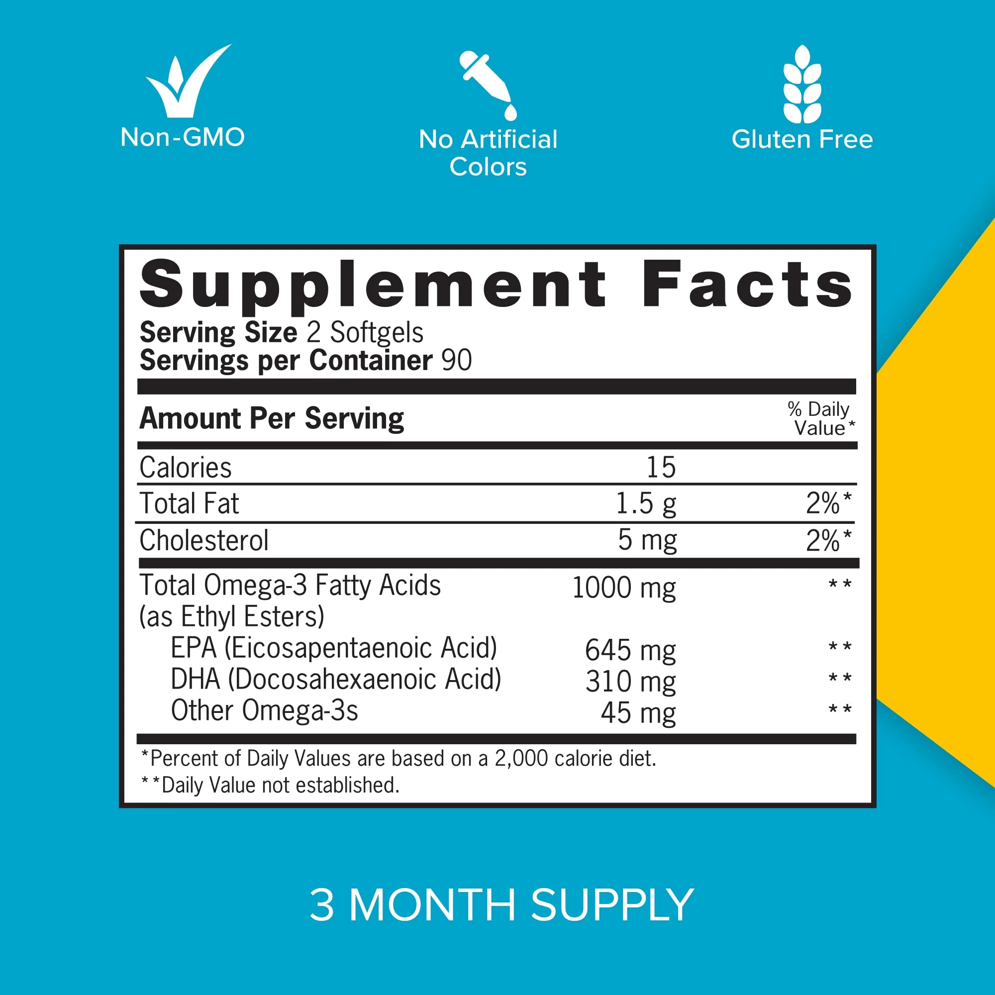 Qunol Fish Oil Omega 3 Mini Softgels, 1000mg Omega 3 EPA + DHA, Ultra Pure Supplements, Heart Health Support, Lemon Flavor, Easy to Swallow Minis, 3 Month Supply, 180 Count - Image 10