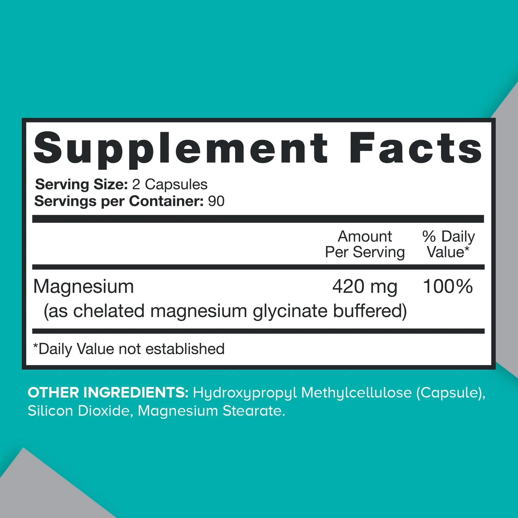 Qunol Magnesium Capsules 420mg, 100% DV, High Absorption Magnesium Supplement, Extra Strength, Bone and Muscle Health Supplement, 180 Count - Image 9