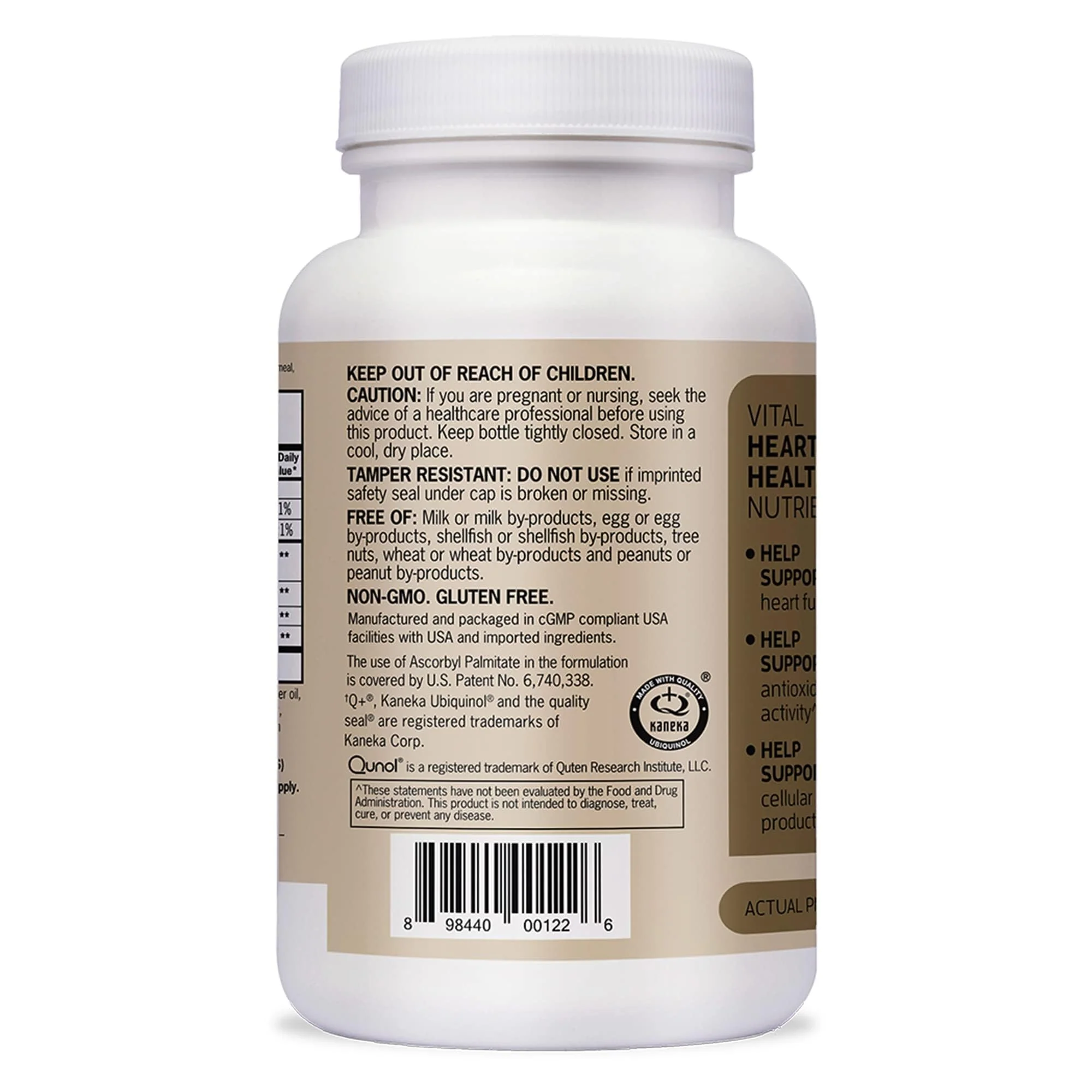 Qunol Plus Ubiquinol CoQ10 100mg with Omega 3 Fish Oil 250mg, Extra Strength Antioxidant Supplement, 90 Count - Image 3
